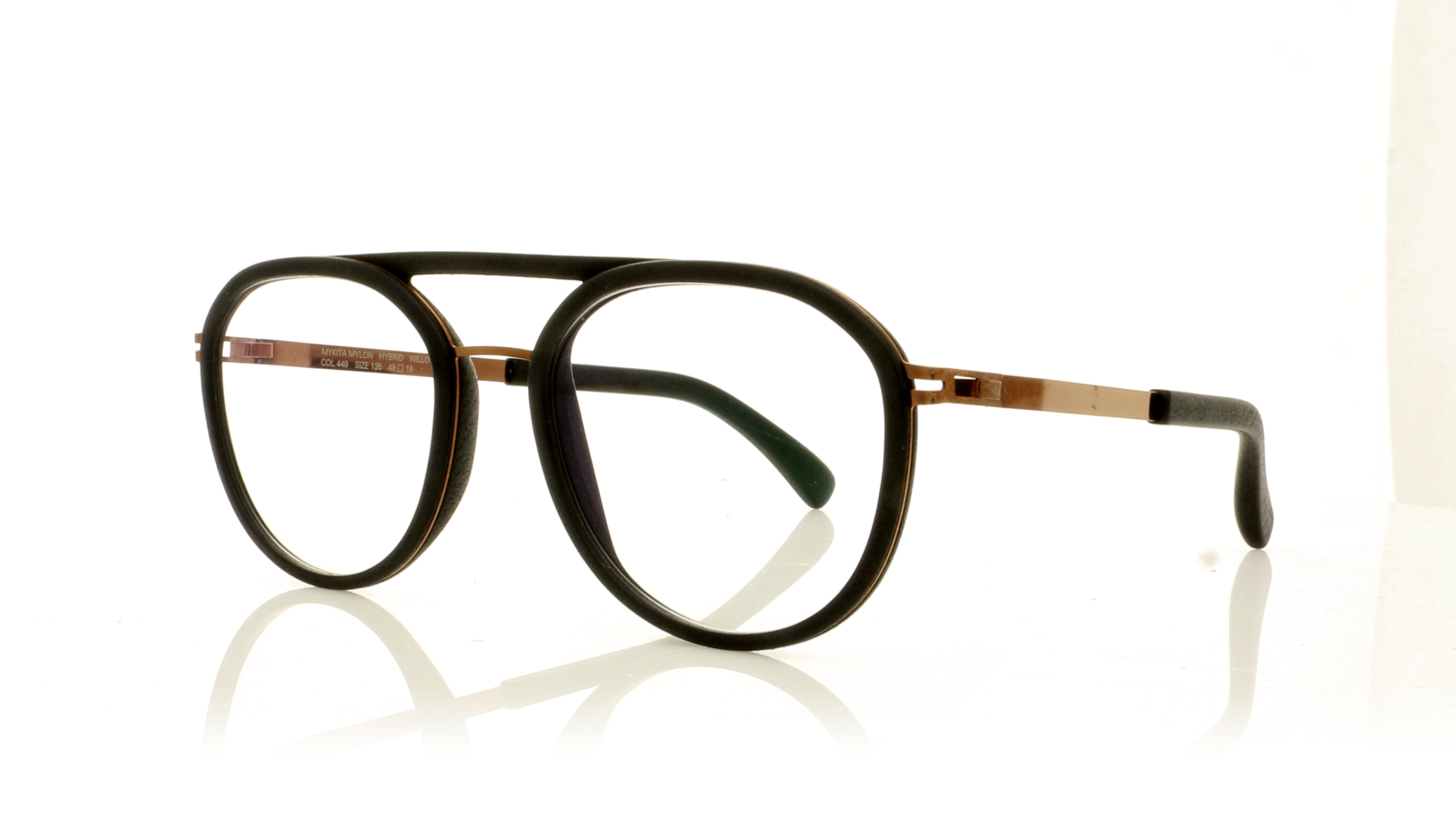 Mykita Mylon Willow Willow Pitch Black/SCP 449 Glasses