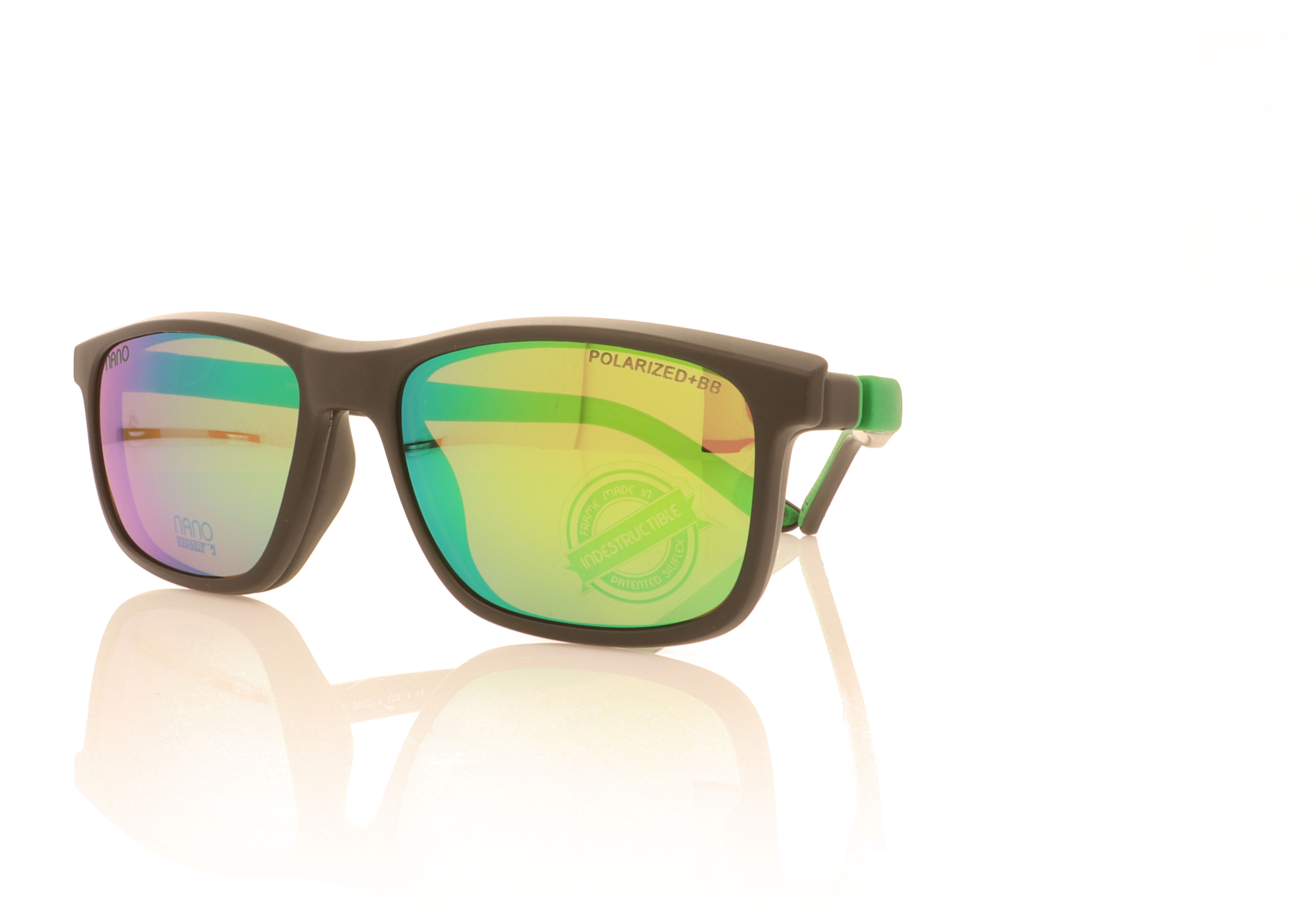 NanoVista Fanboy Black with Clip BLK Glasses