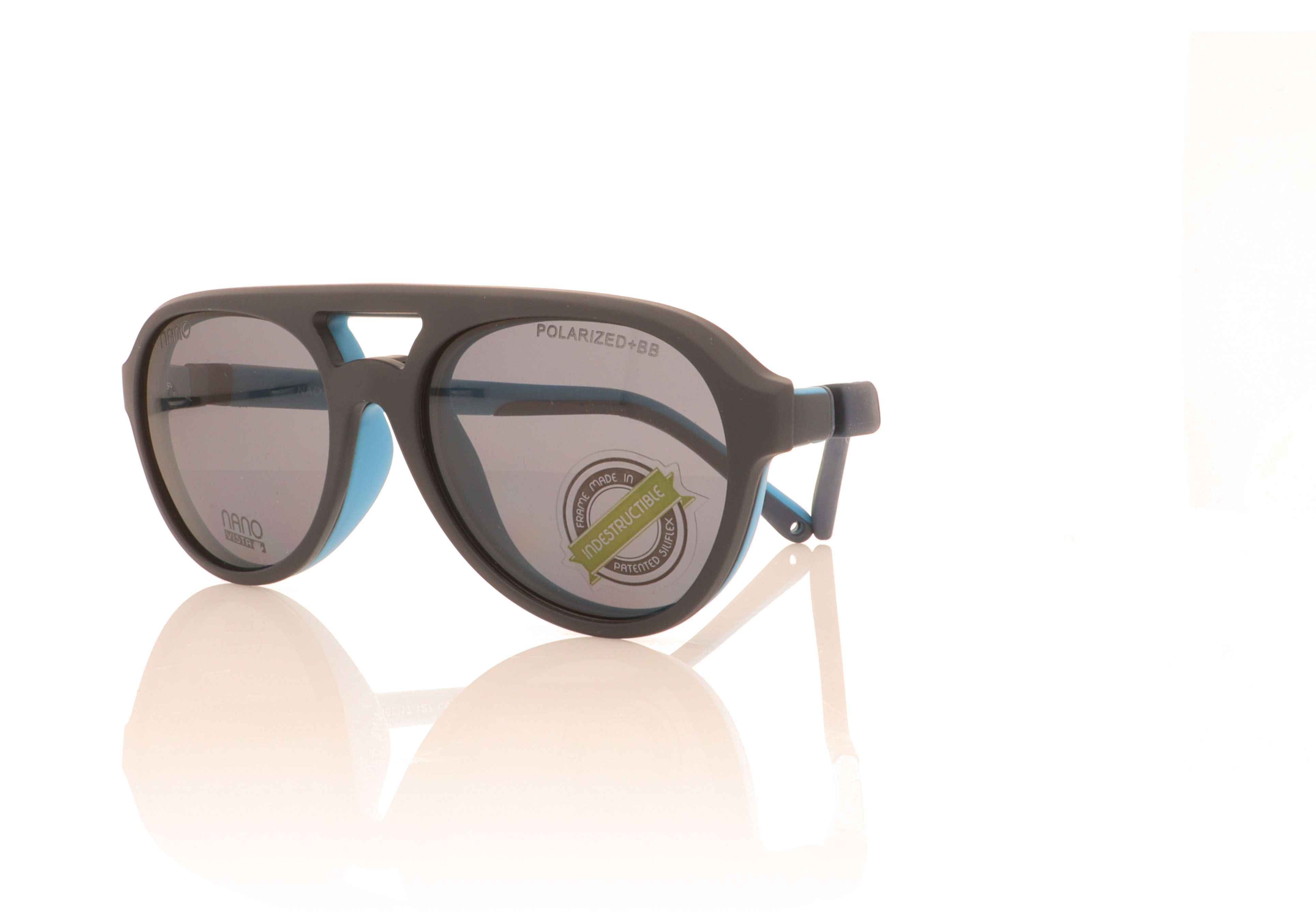 NanoVista Gran Turismo Blue with Clip BLU Glasses