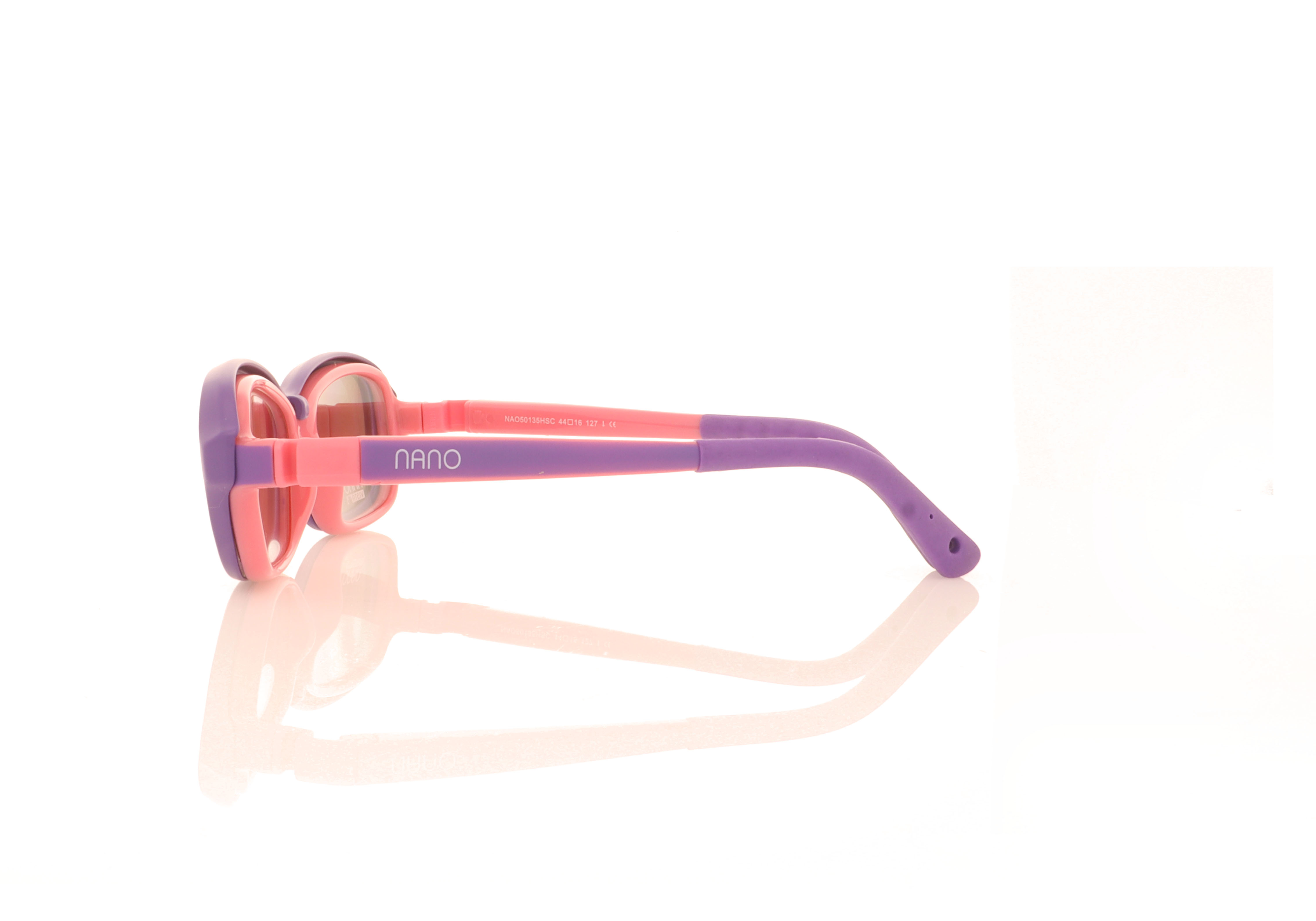 NanoVista Quest Purple Pink With Clip NAO50135HSC Glasses