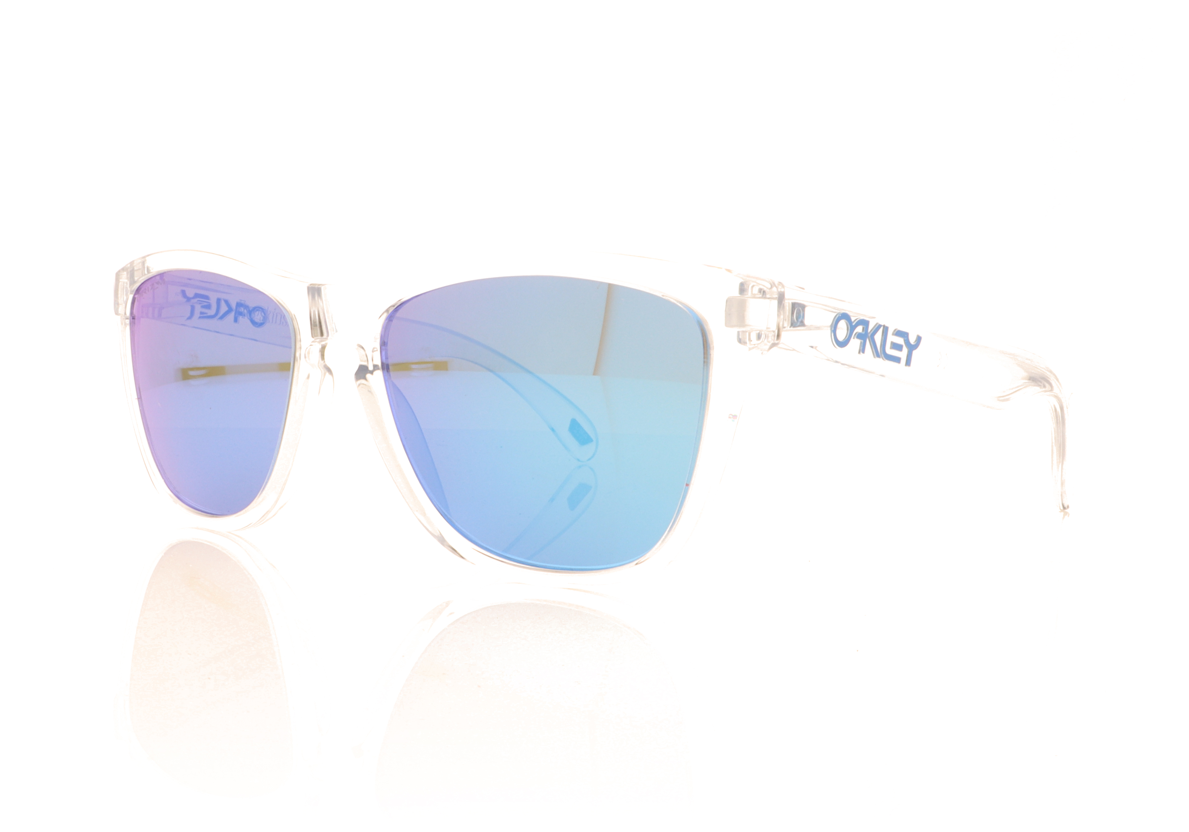 Oakley FROGSKINS OO9013 Crystal Clear 9013D0 Sunglasses