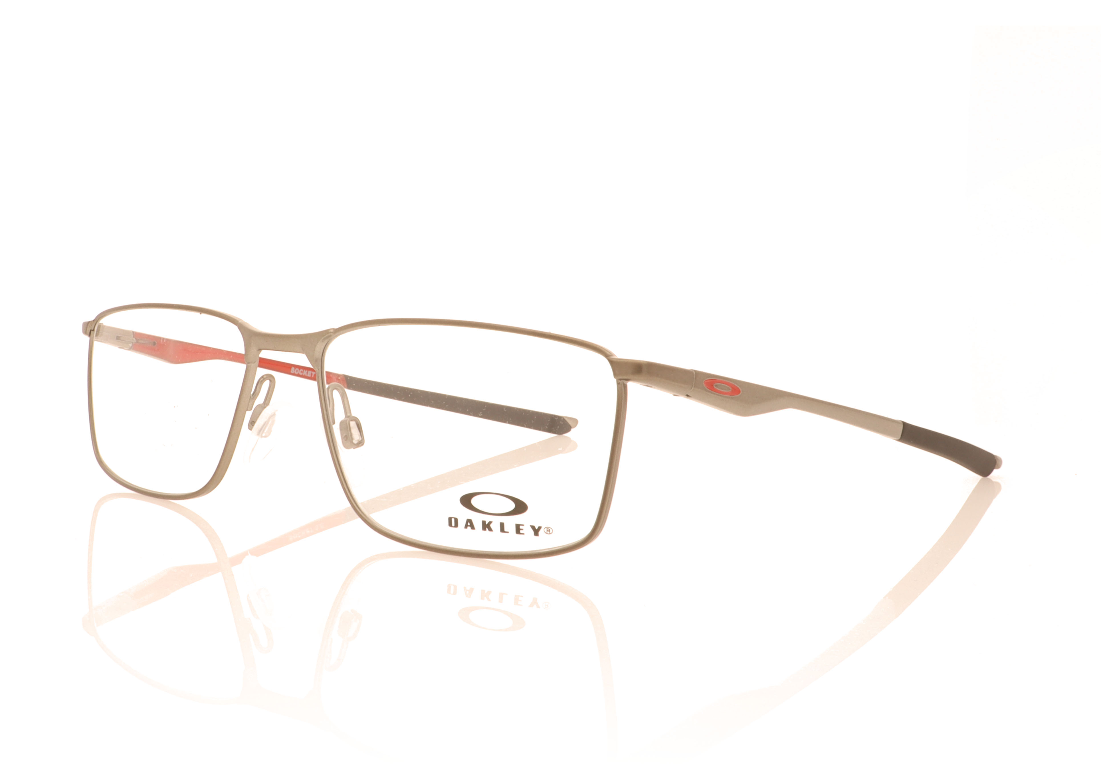 Oakley Socket 5.0 0OX3217 0OX3217 Satin Brushed Chrome 321703 Glasses