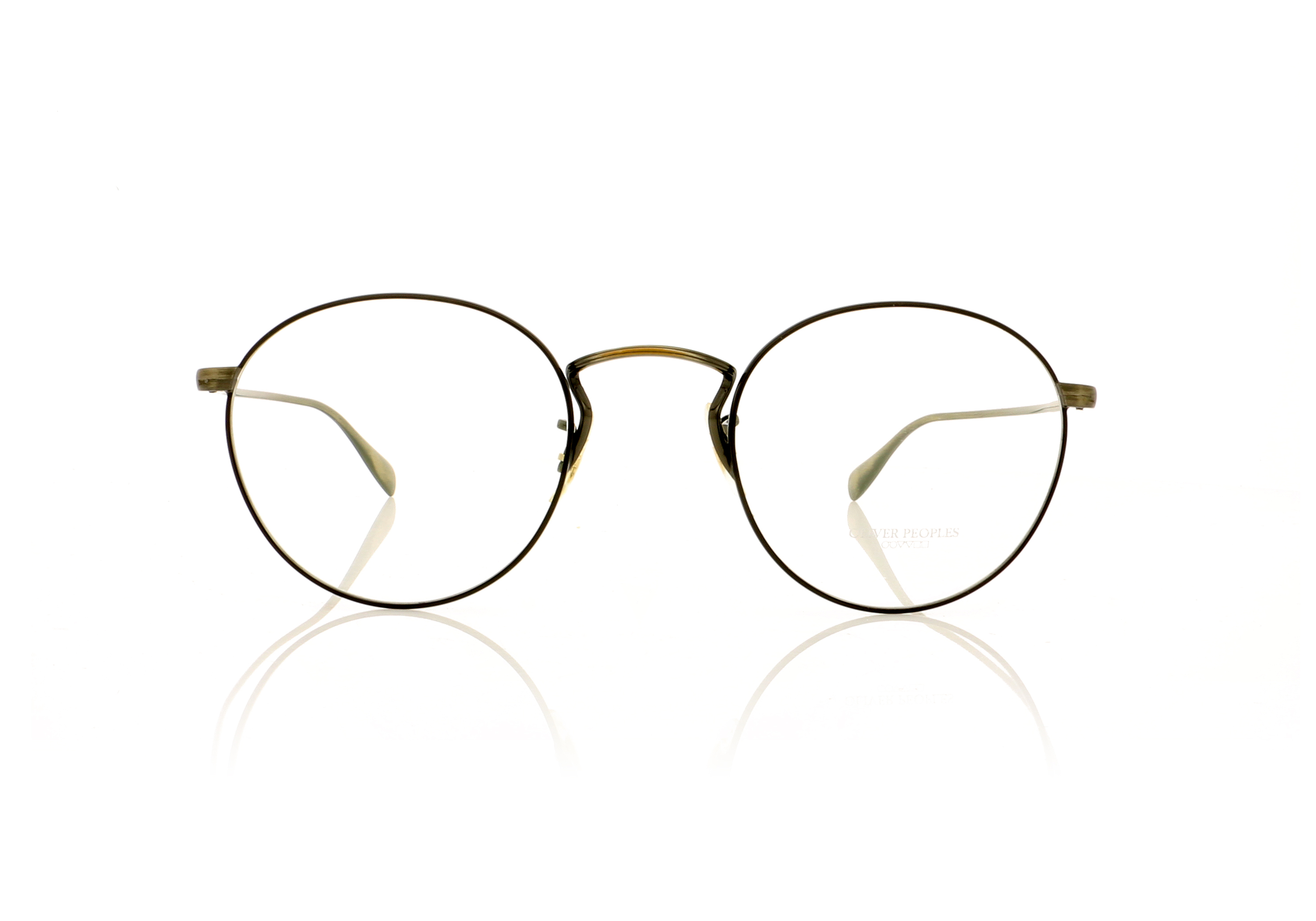 Oliver Peoples COLERIDGE OV1186 New Antique Gold-Black 5296 Glasses