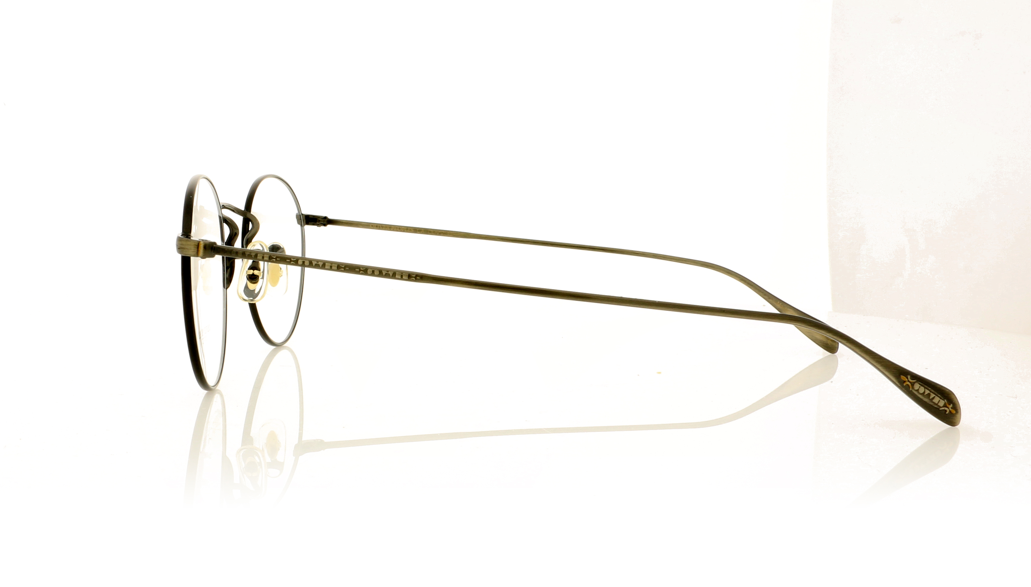 Oliver Peoples COLERIDGE OV1186 New Antique Gold-Black 5296 Glasses