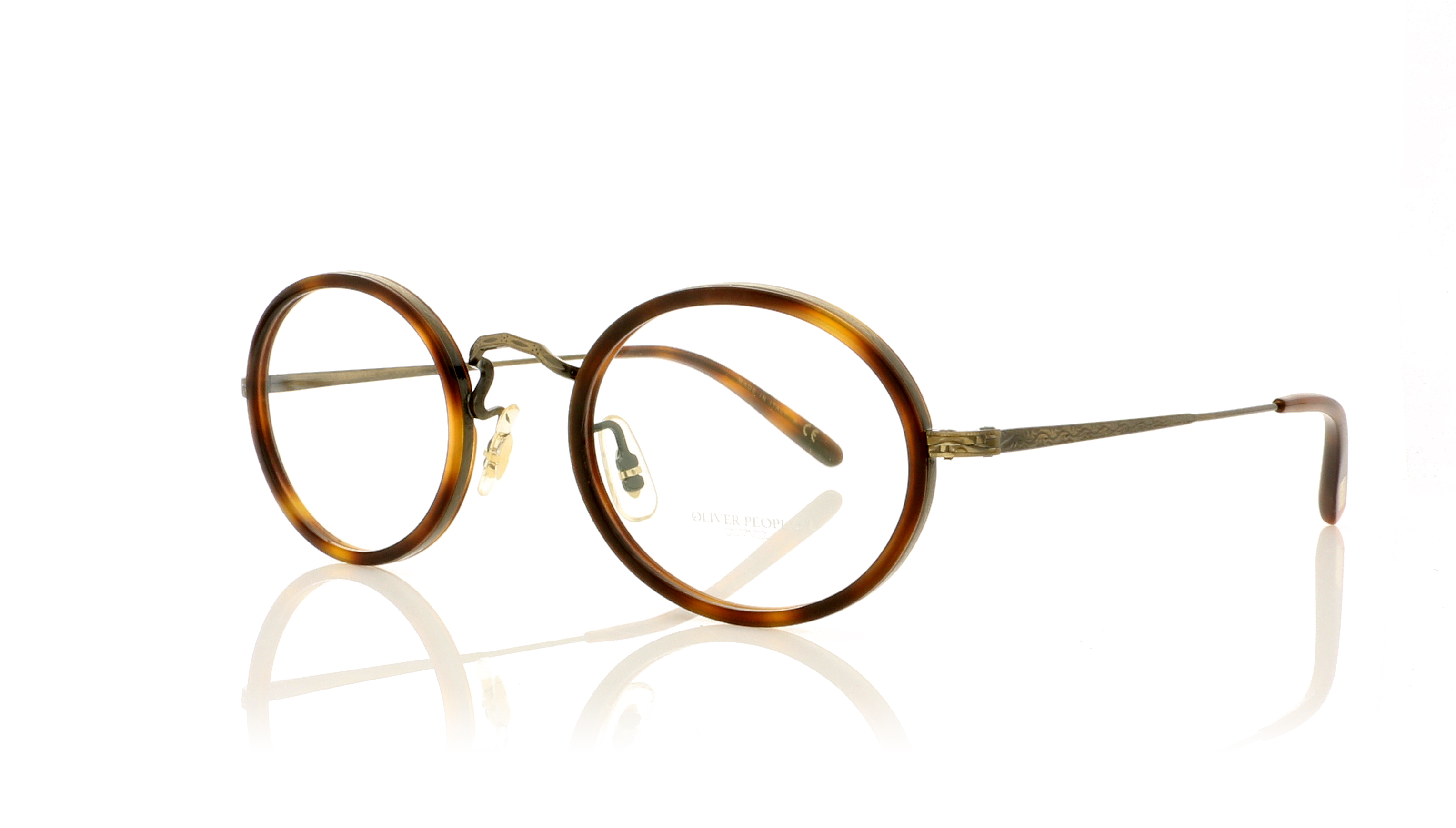 Oliver Peoples Mp-8 30Th OV1215 Dark Mahogany/New Antique Gold 5284 Glasses
