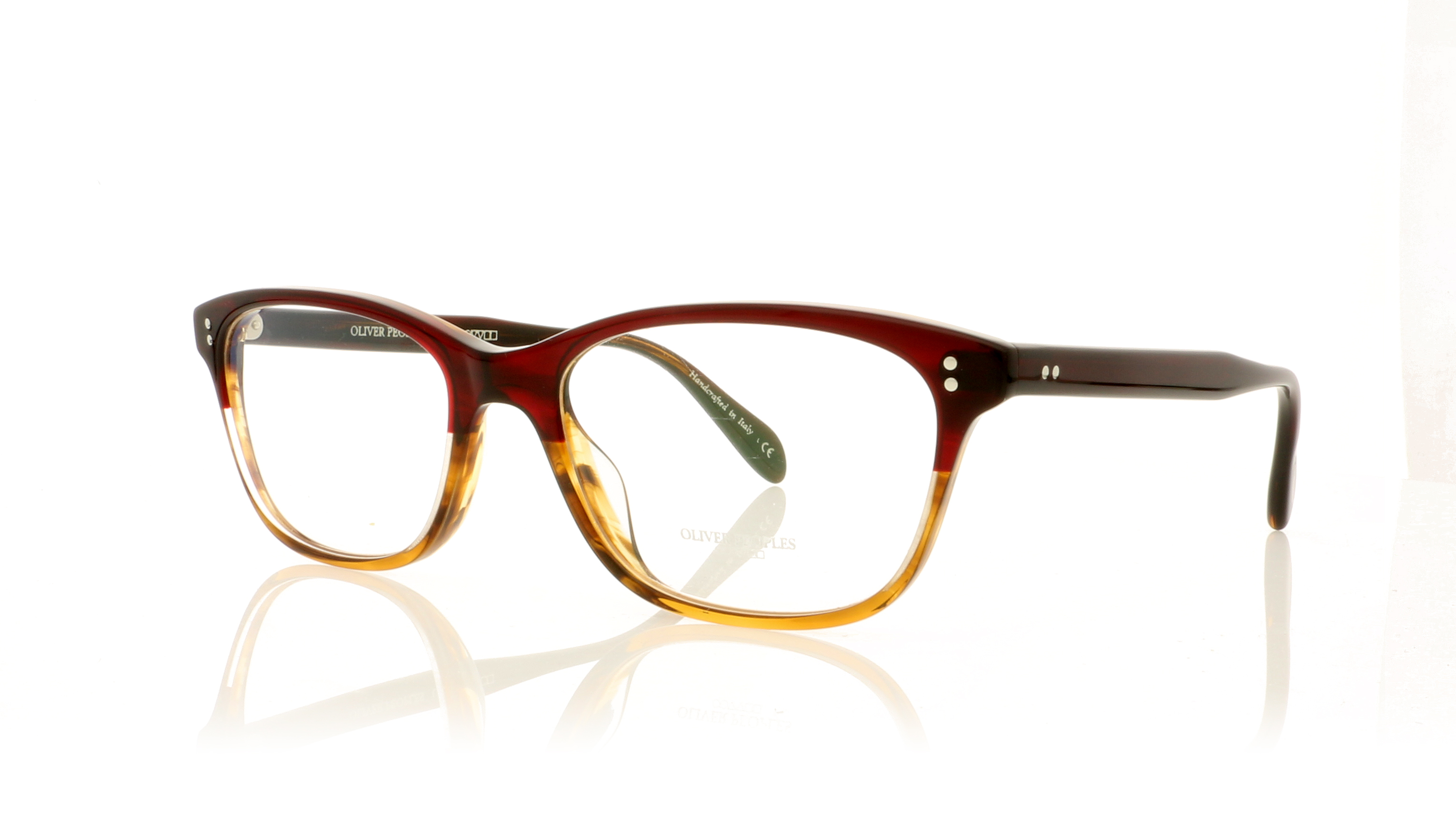 Oliver Peoples Ashton 0OV5224 Red Tortoise/Gradient 1224 Glasses