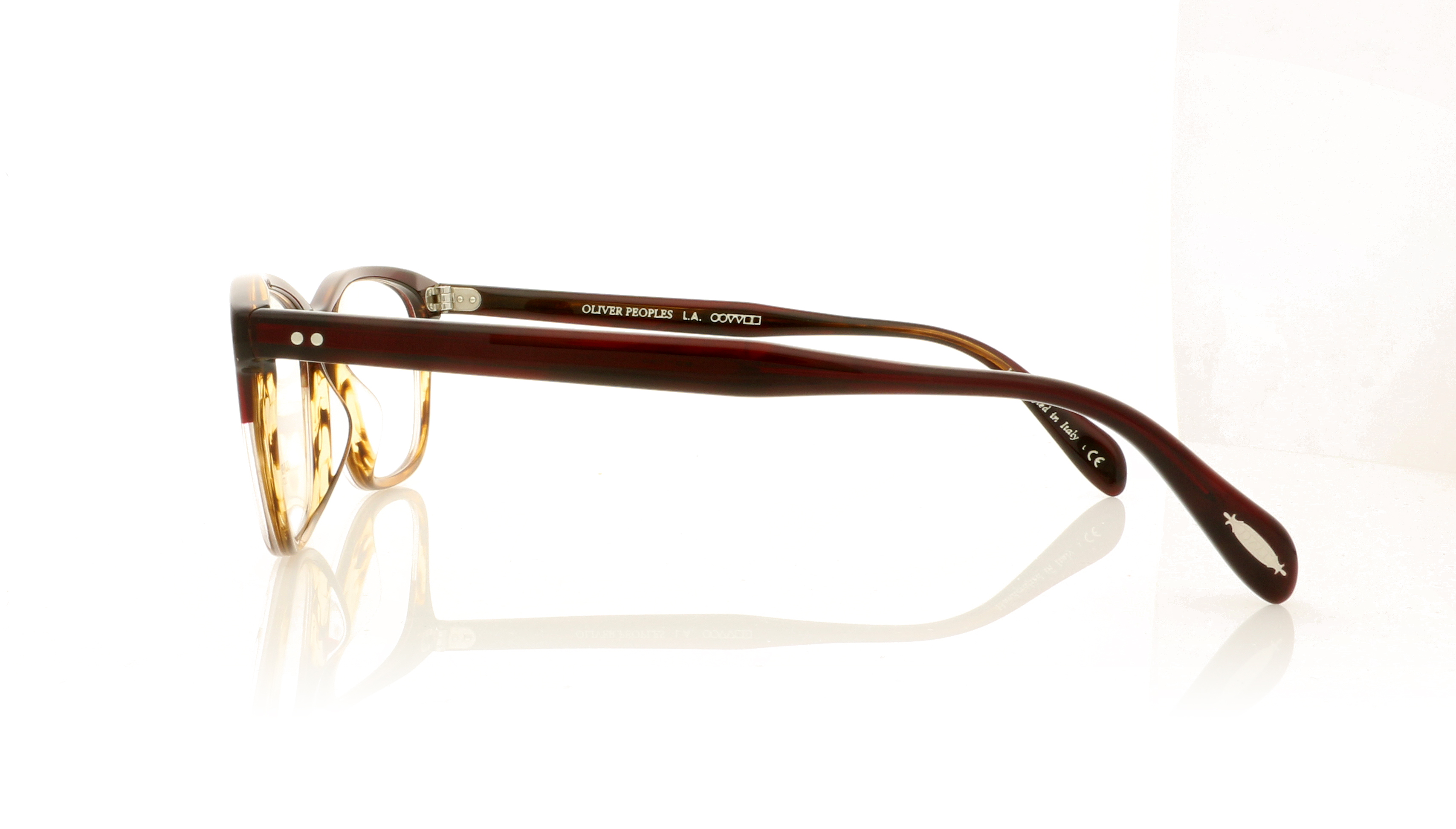 Oliver Peoples Ashton 0OV5224 Red Tortoise/Gradient 1224 Glasses