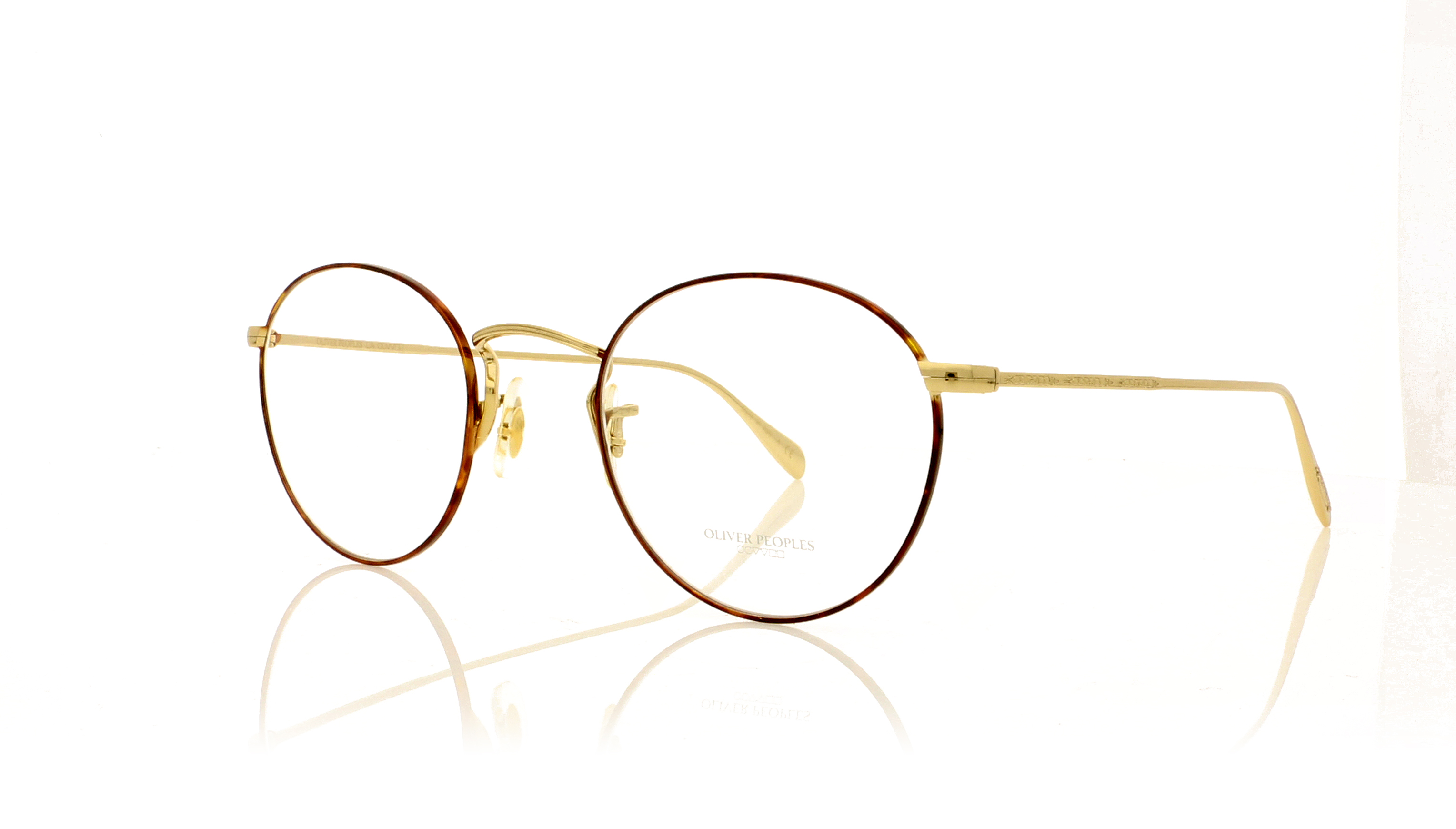 Oliver Peoples COLERIDGE OV1186 Soft Gold-Amber DTBK Foil 5295 Glasses