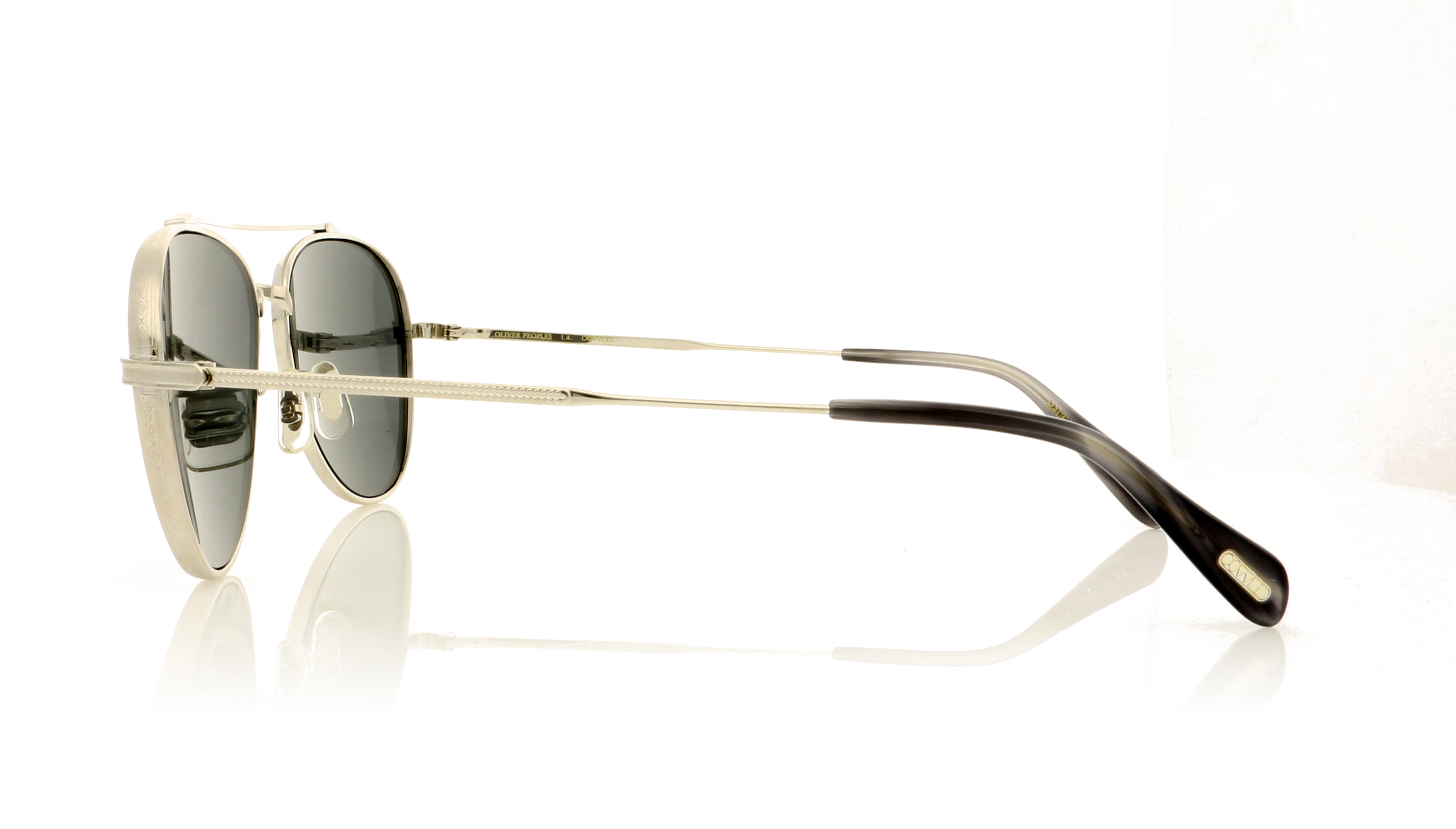 Oliver Peoples RIKSON OV1266ST Silver 503687 Sunglasses