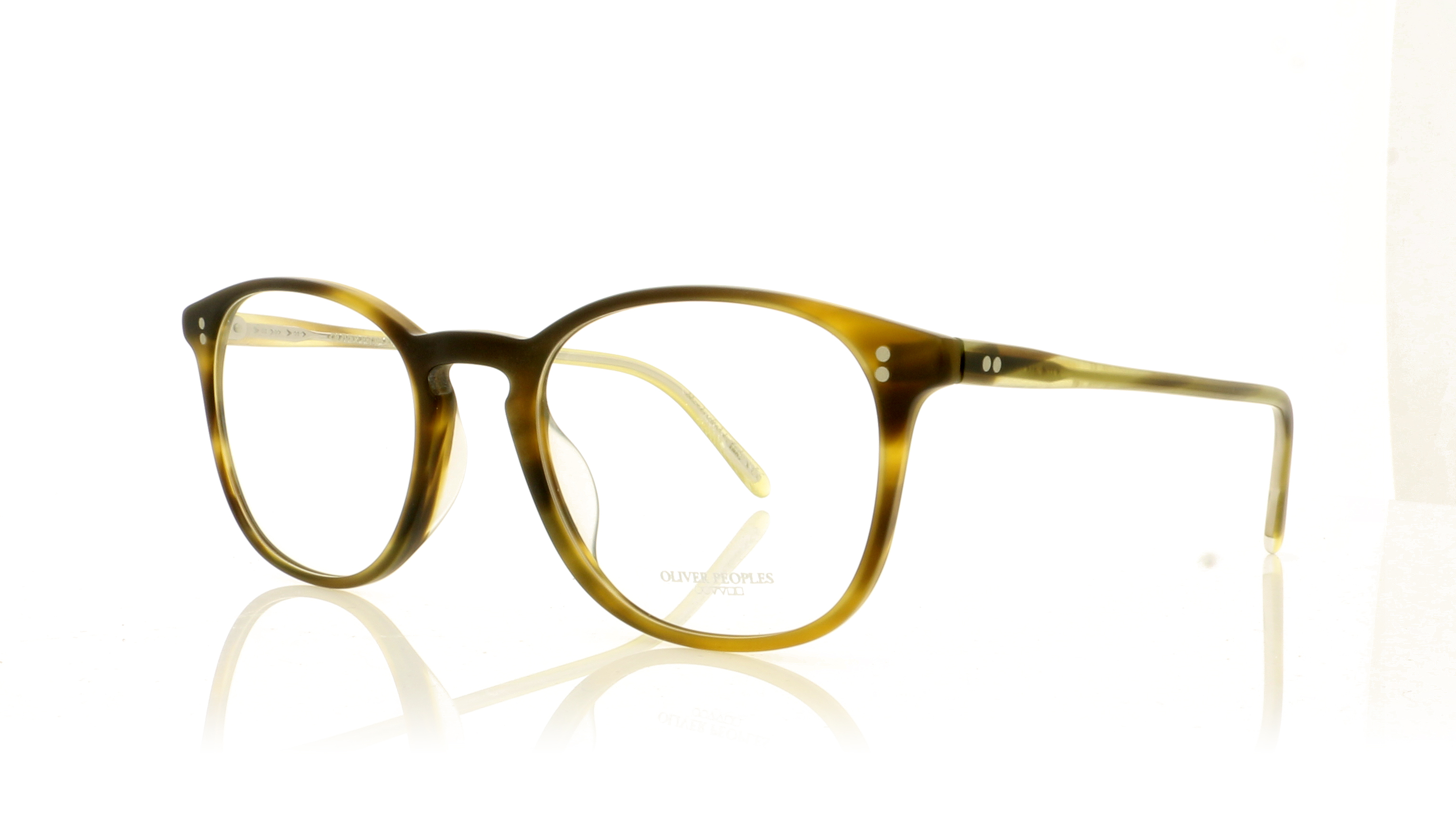 Oliver Peoples FINLEY VINTAGE OV5397U Semi Matte Moss Tortoise 1318 Glasses