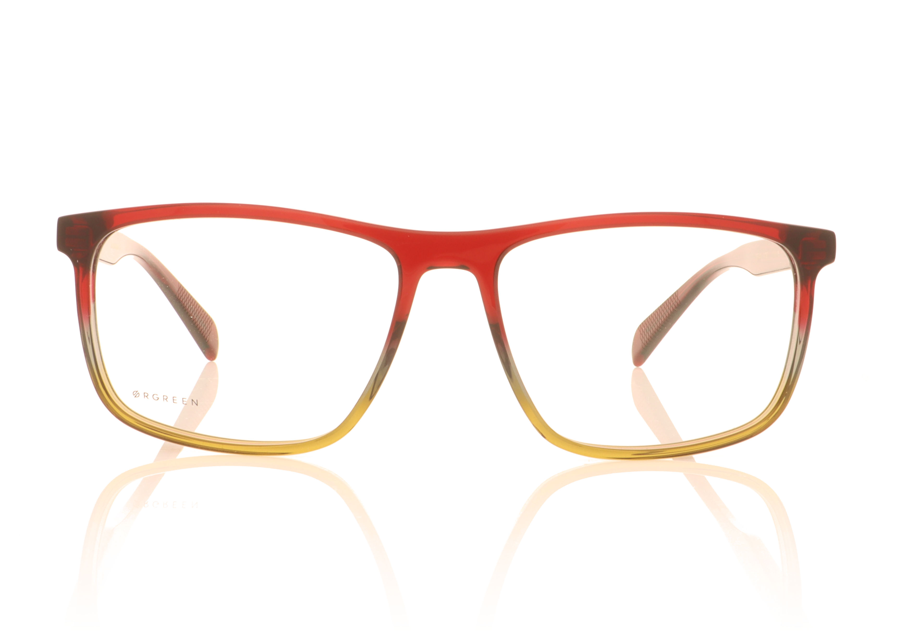 Ørgreen Brian Red Olive A087 Glasses