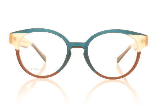 Picture of Ørgreen Brittany A227 Blue Rose Brown Glasses