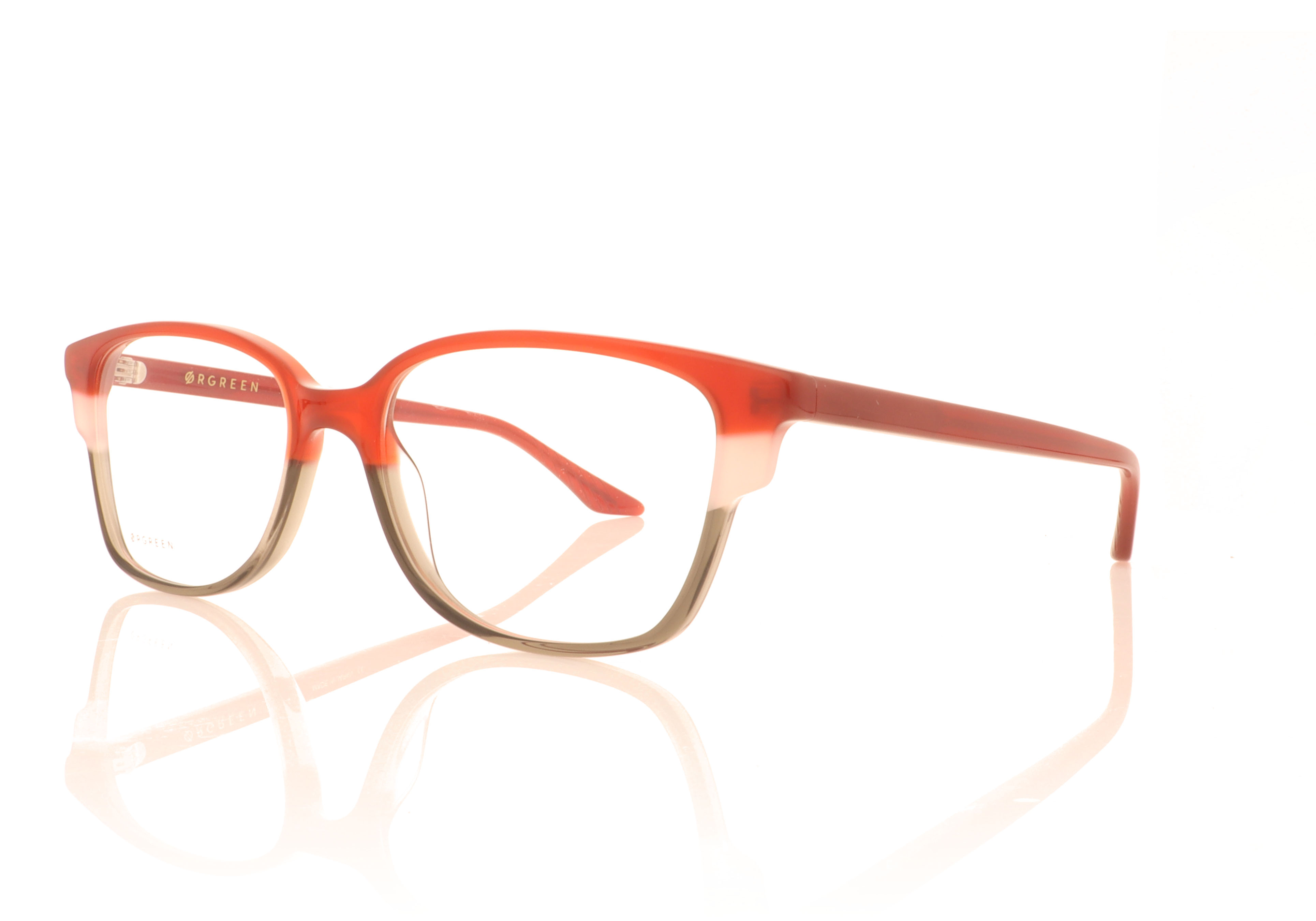Ørgreen Candy Cane Red/Smoke A217 Glasses