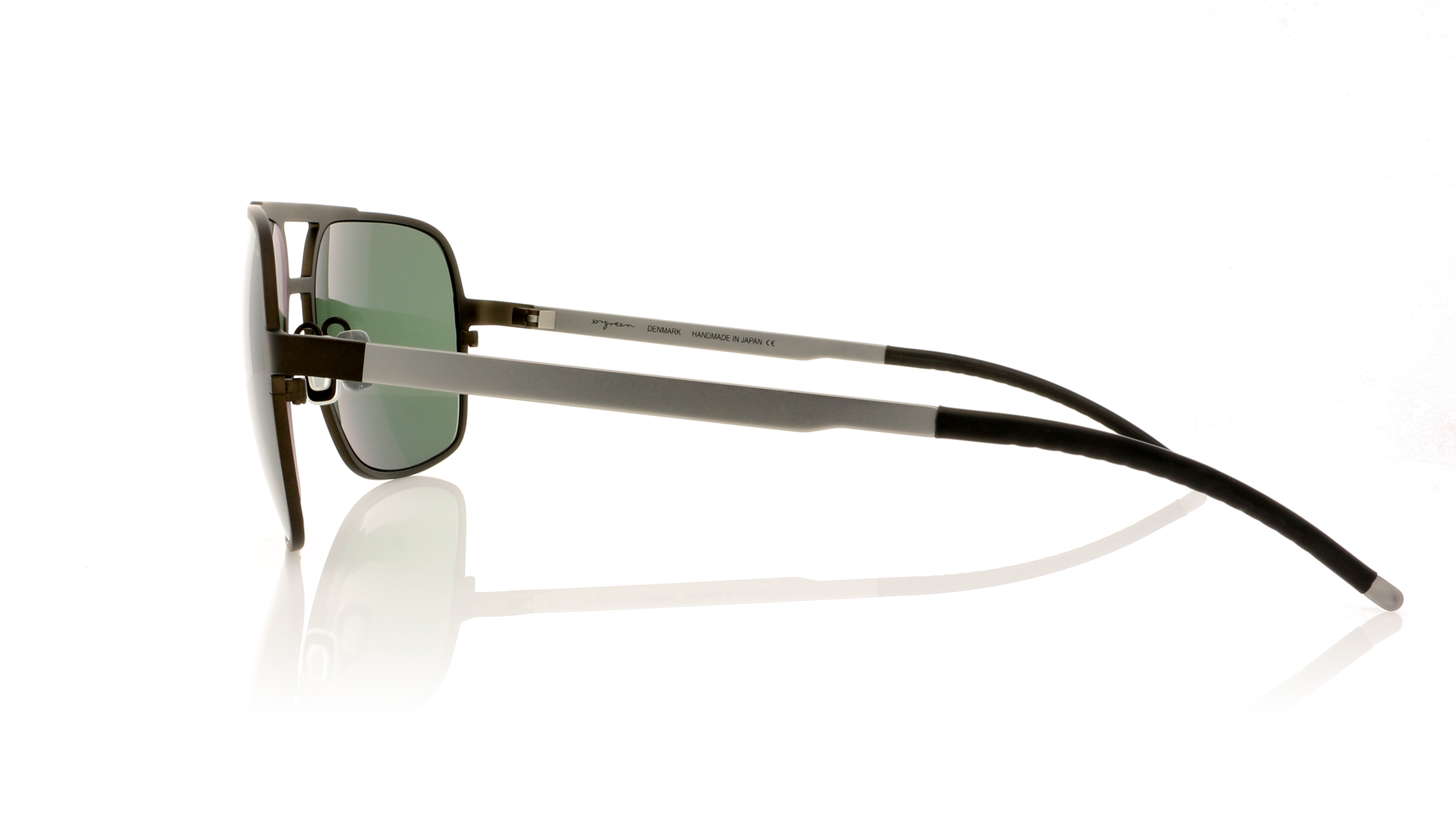 Ørgreen Clint Sandblasted olive brown/sandblasted titanium 560 Sunglasses