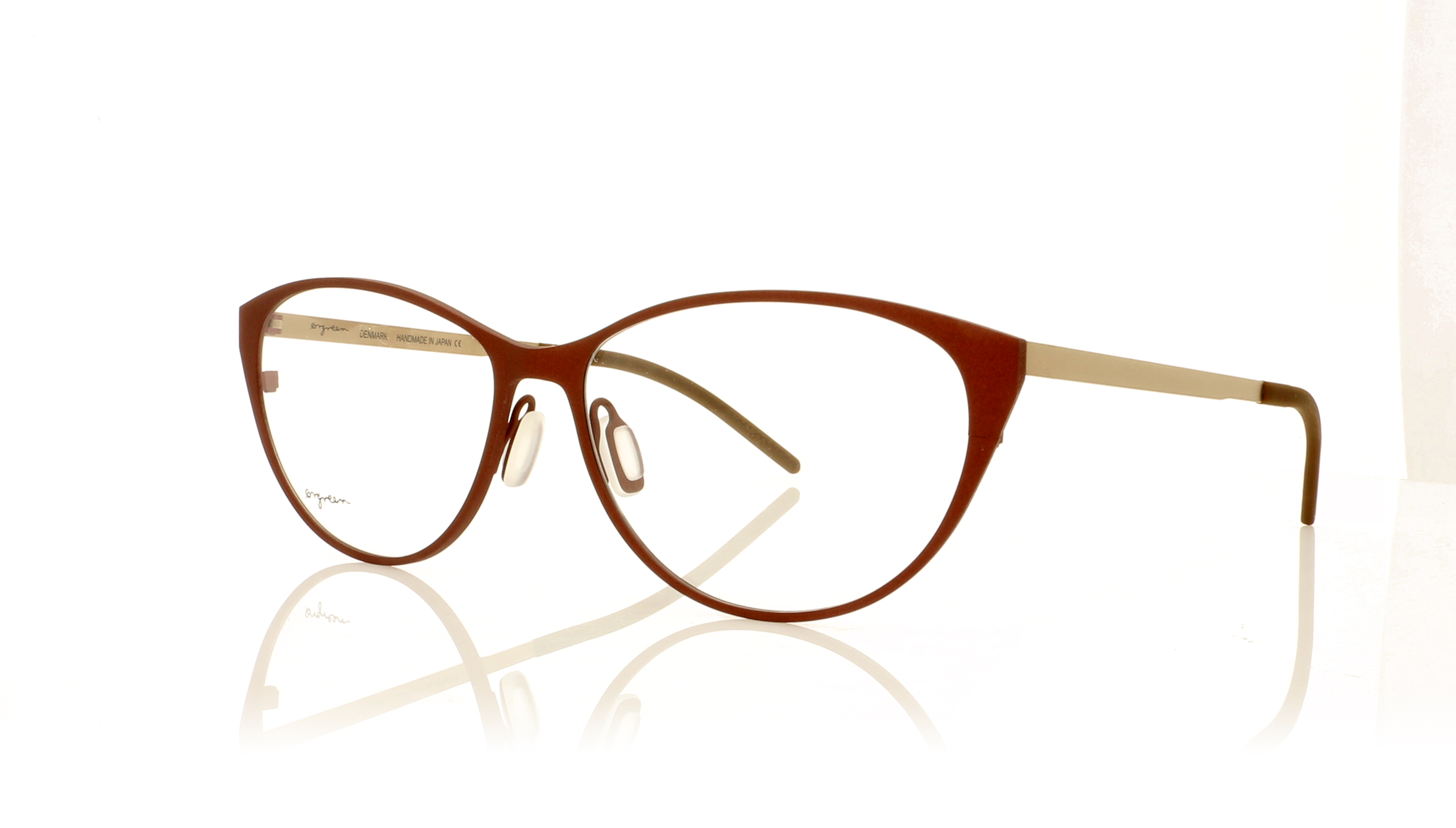 Ørgreen Coeda Mat Brown/Sandblasted Gold 982 Glasses