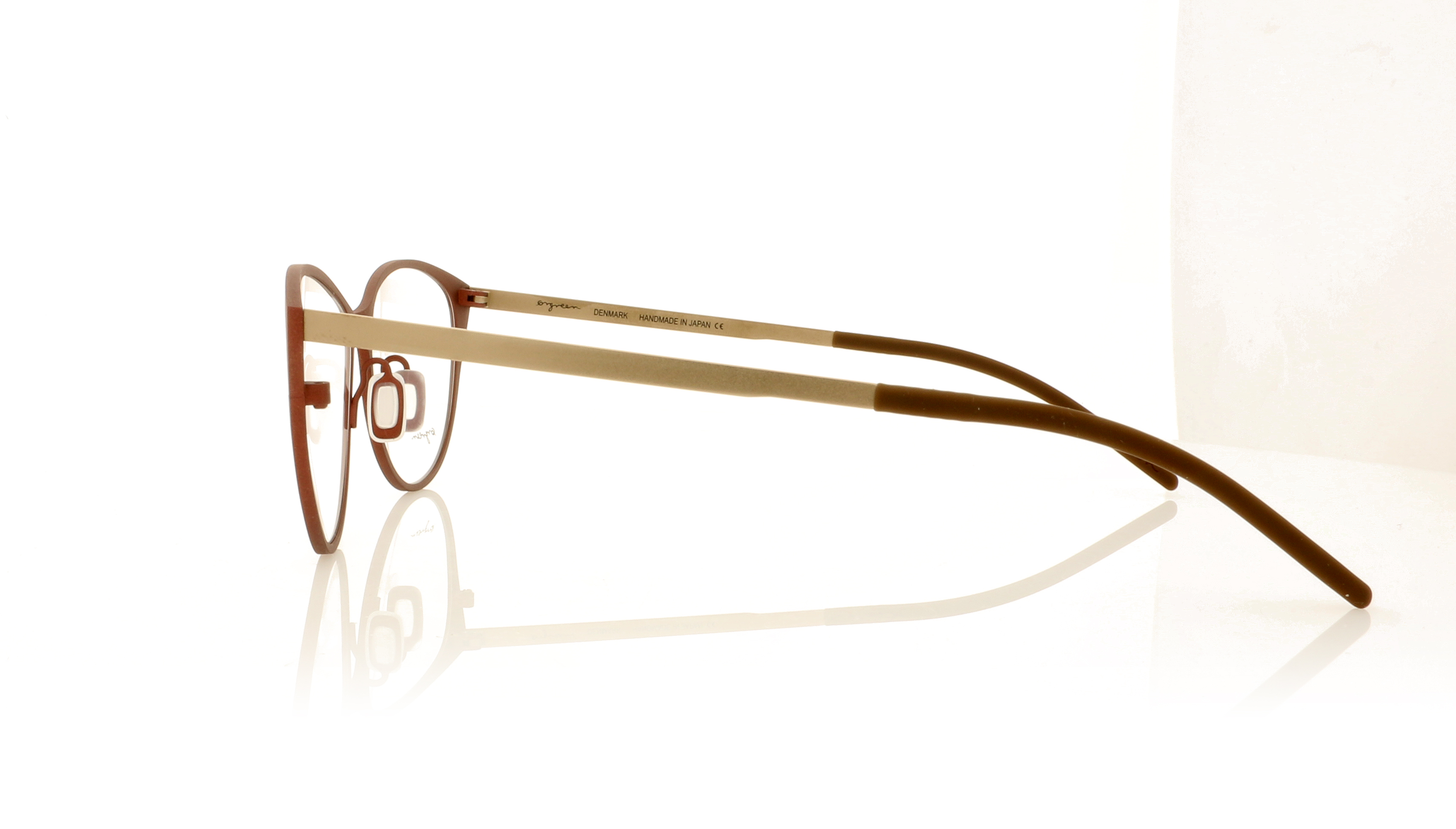 Ørgreen Coeda Mat Brown/Sandblasted Gold 982 Glasses