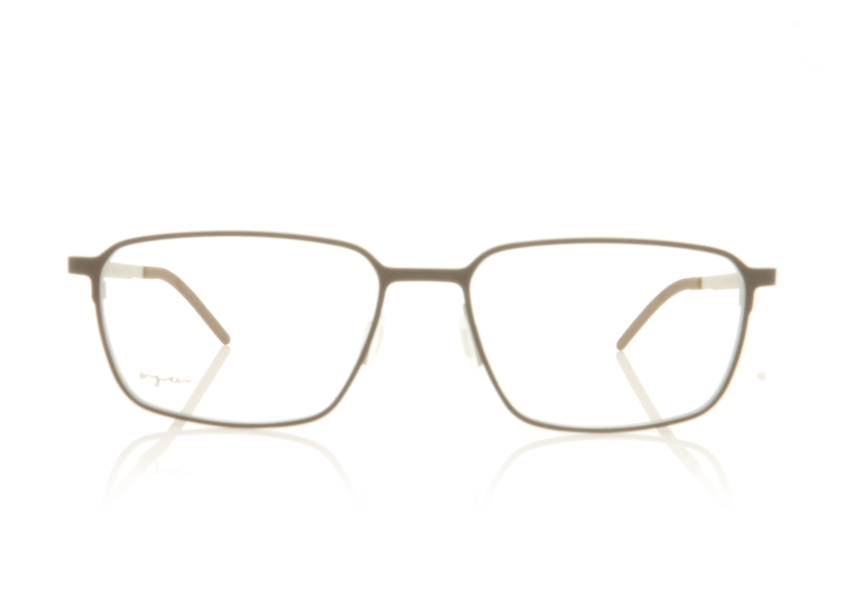 Ørgreen Fangio Mat Brown Mat Silver 1097 Glasses