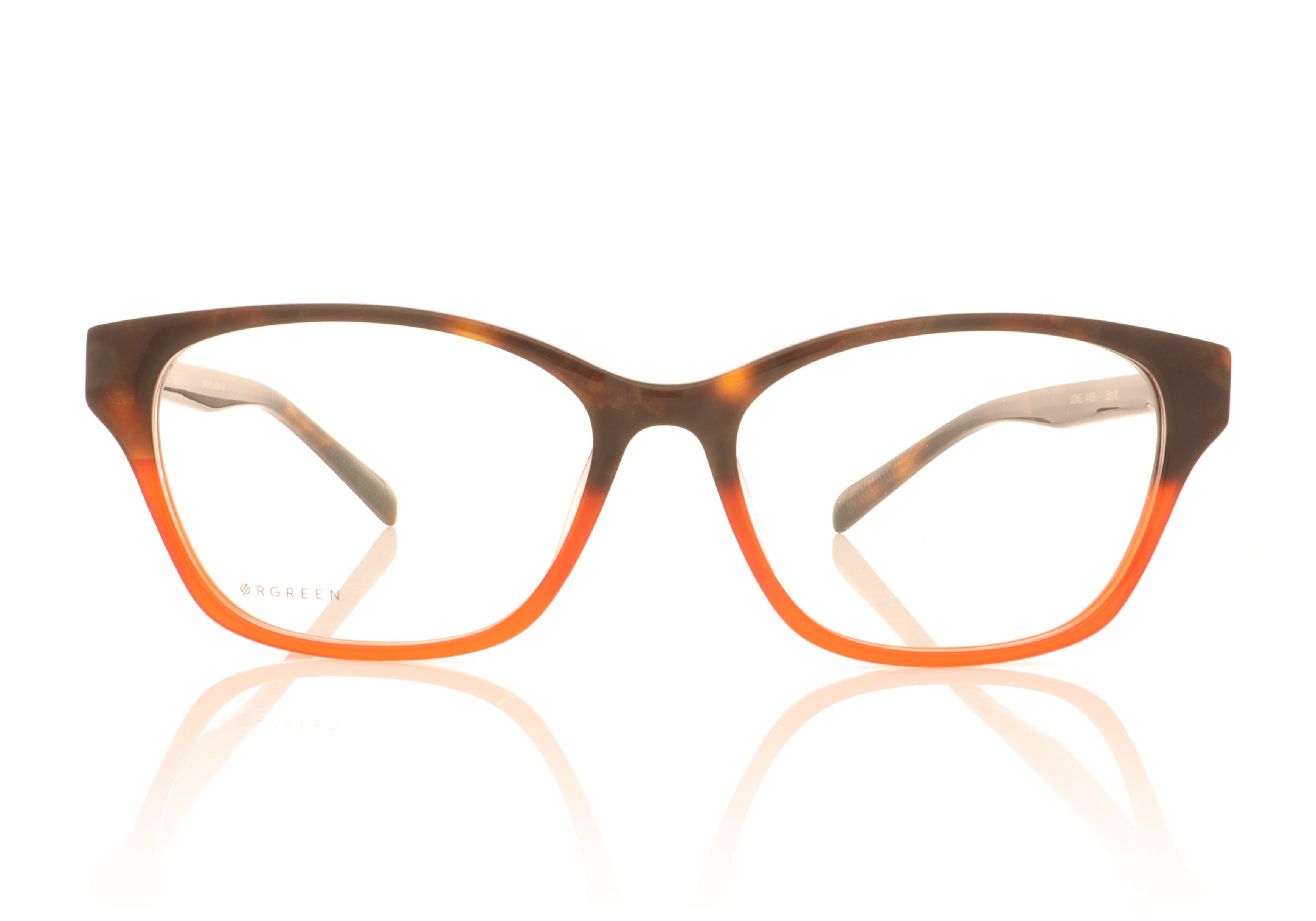 Ørgreen Lone Havana/Red A108 Glasses