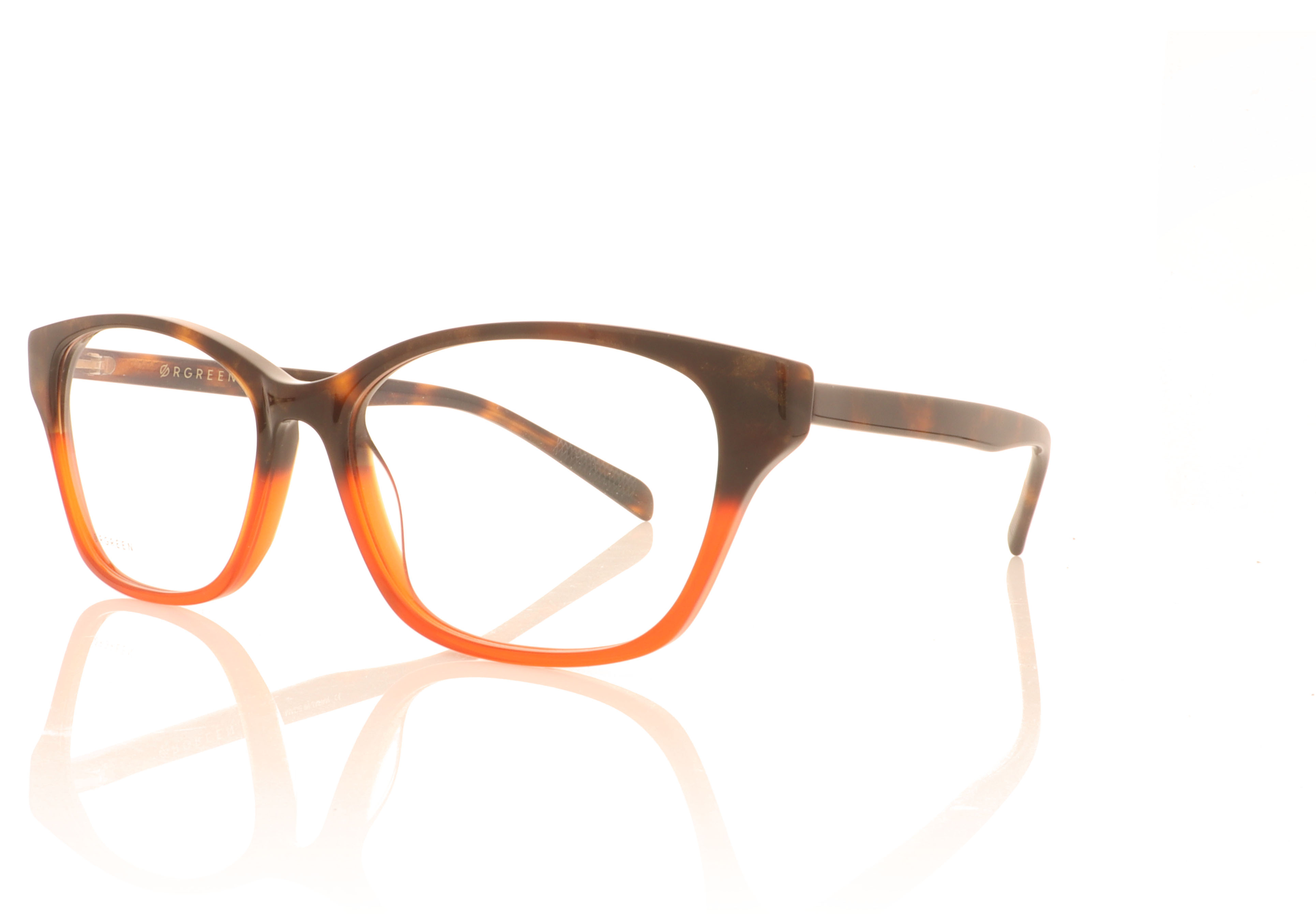 Ørgreen Lone Havana/Red A108 Glasses