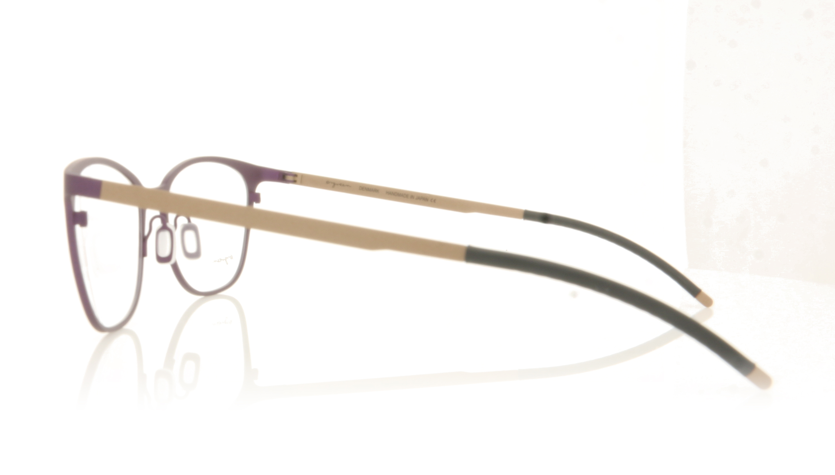 Ørgreen Nastassja Mat Dark Purple Mat Light Brown 1070 Glasses