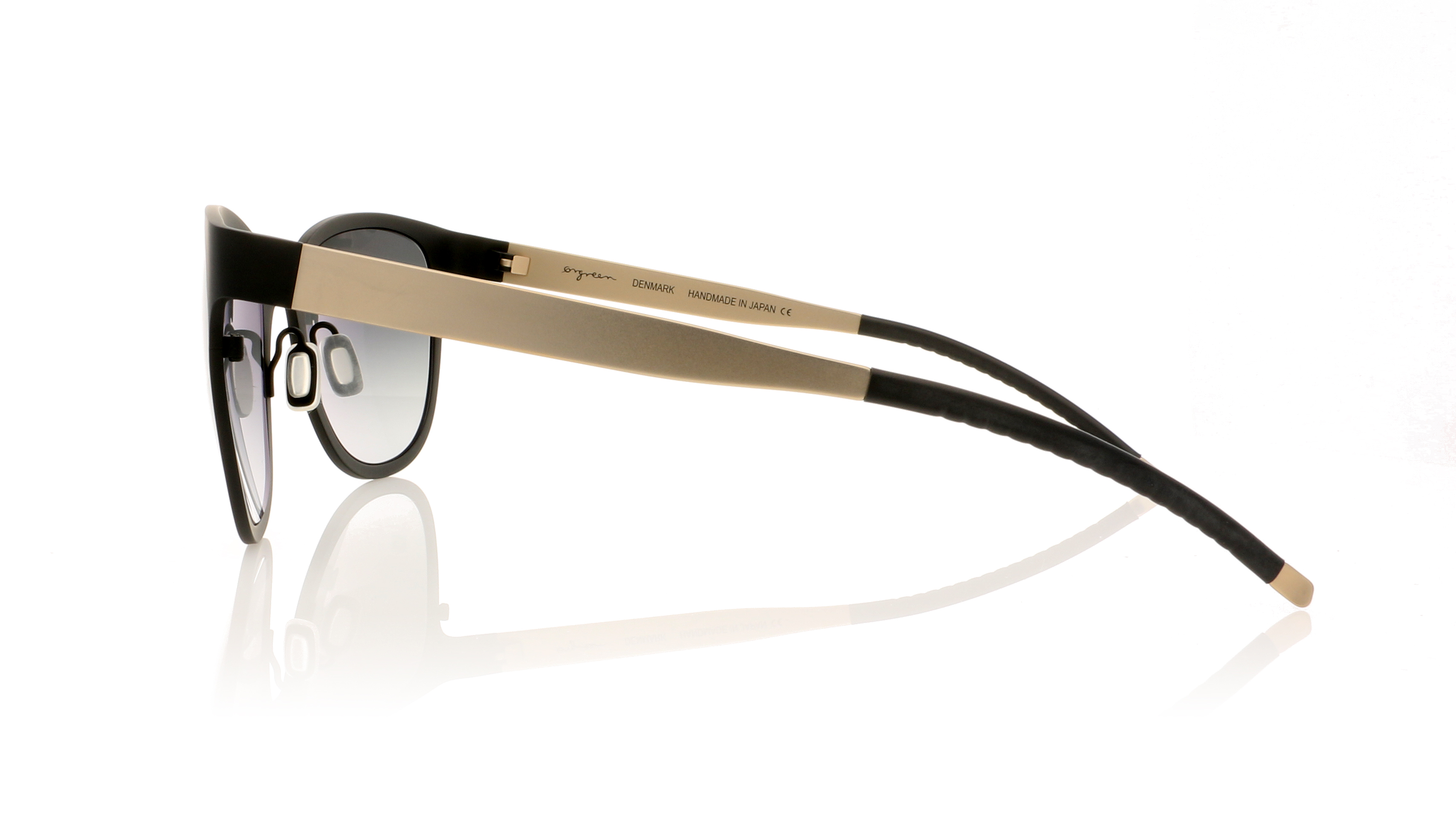 Ørgreen Onassis Matte black/sandblasted white gold 466 Sunglasses