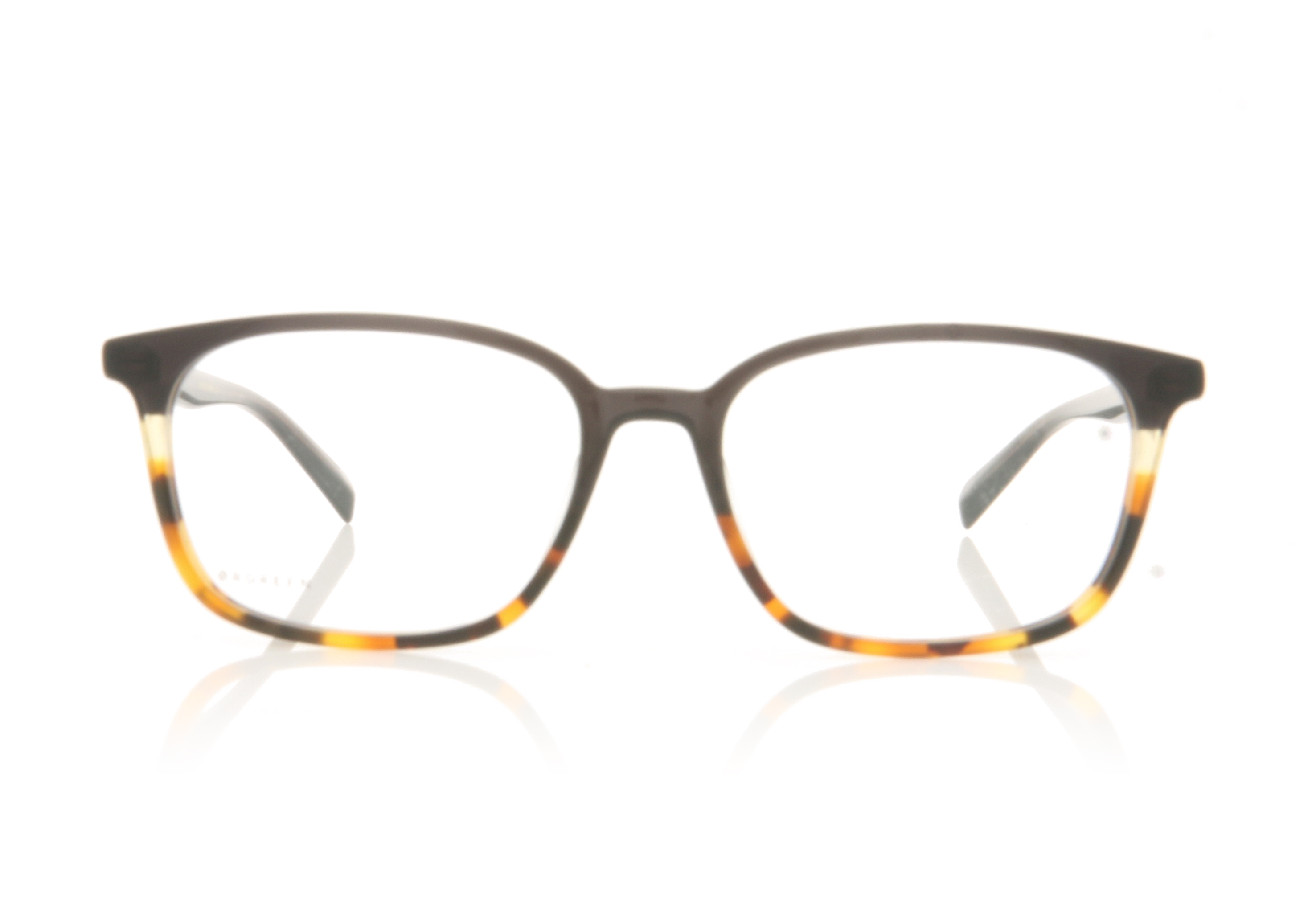 Ørgreen Patrik Almost Black Clear Yellow Amber Havana A091 Glasses