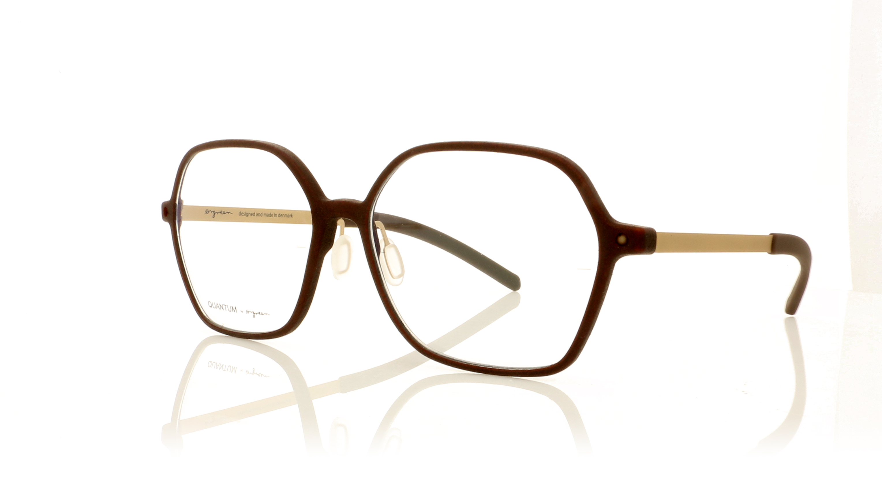 Ørgreen Quantum 3.19 Vintage Leather/White Gold 27-07 Glasses