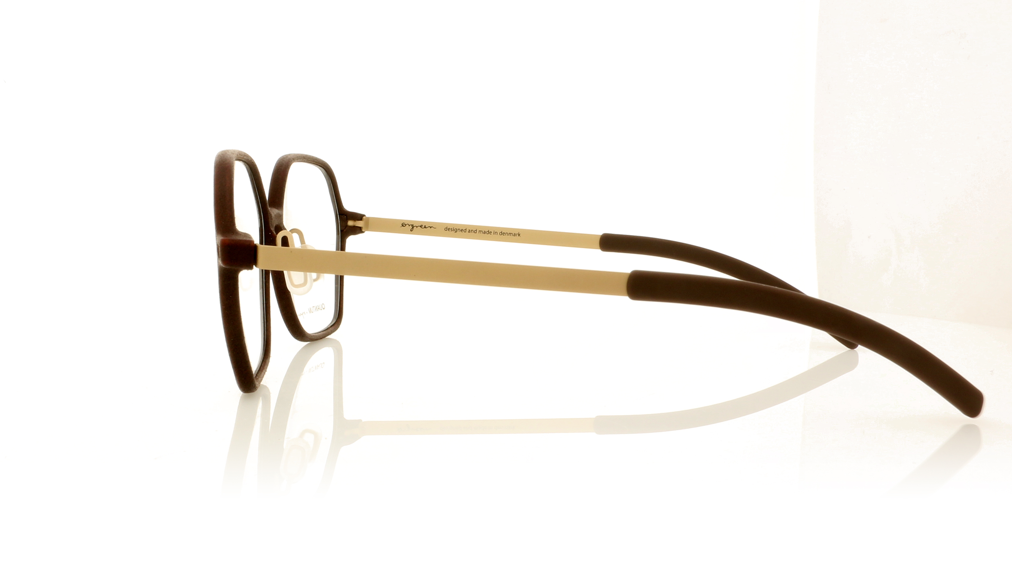 Ørgreen Quantum 3.19 Vintage Leather/White Gold 27-07 Glasses