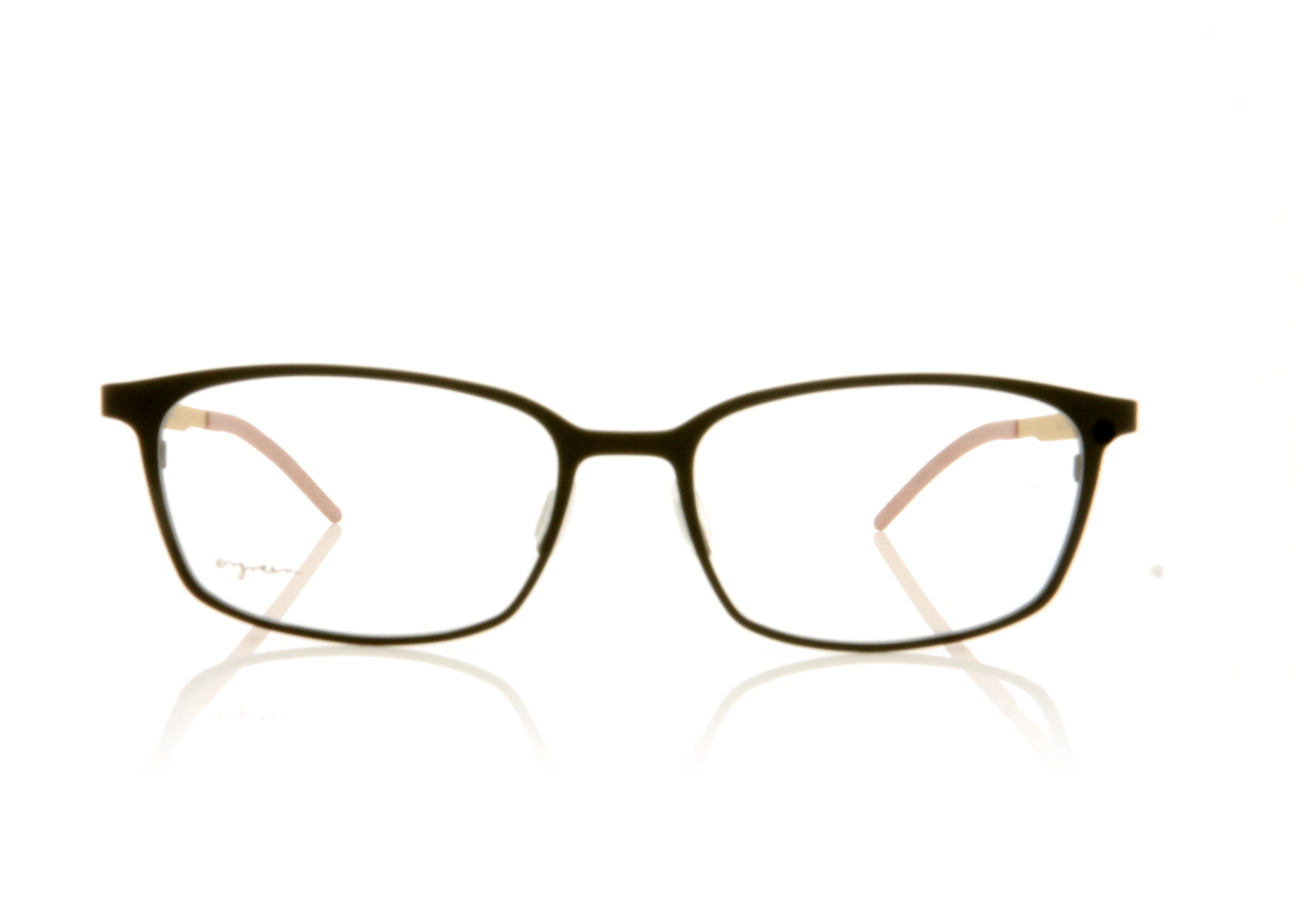 Ørgreen Shichi Mat Dark Brown Sandblasted White Gold 1155 Glasses
