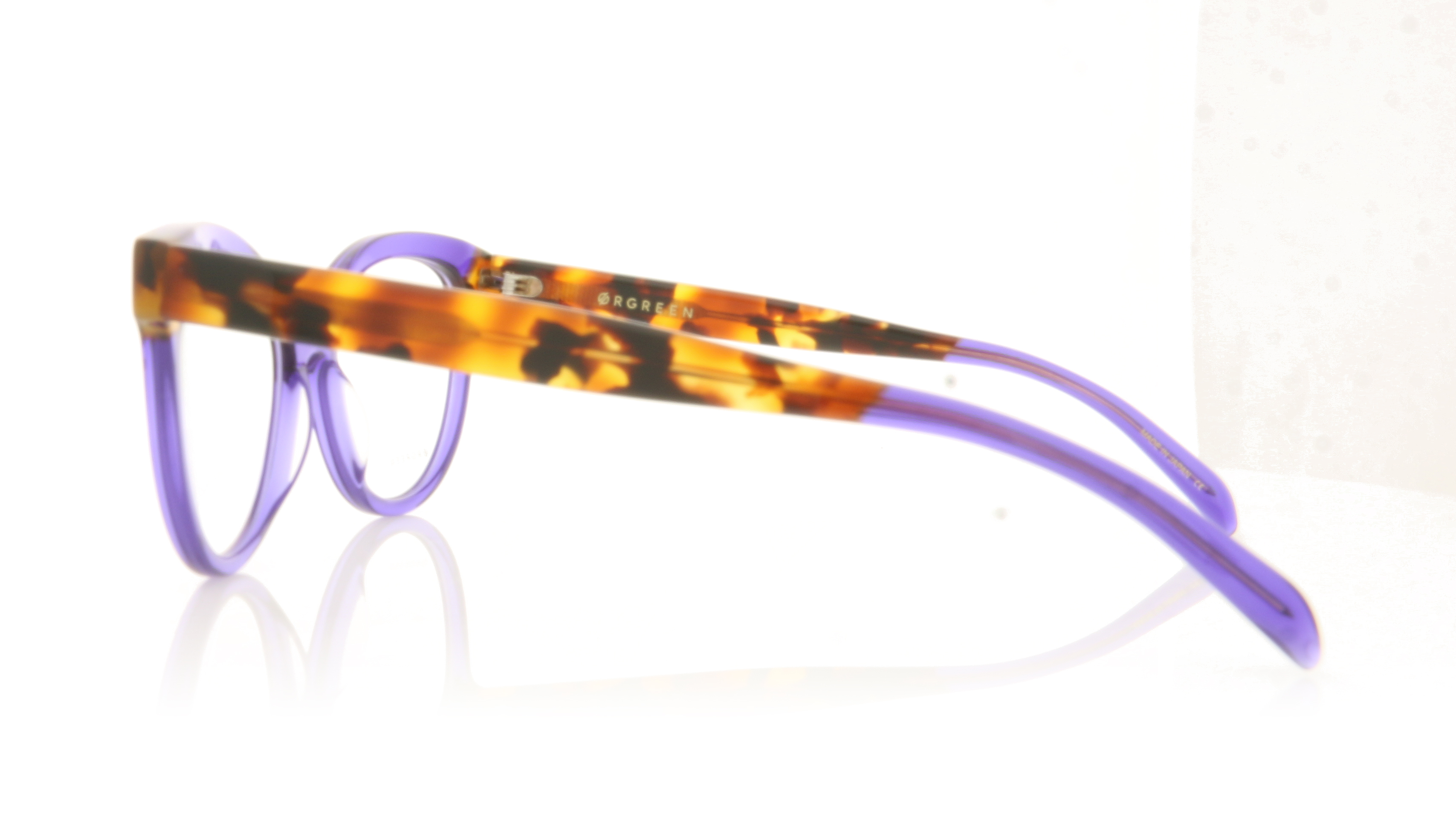 Ørgreen Stef Purple Amber Havana A050 Glasses