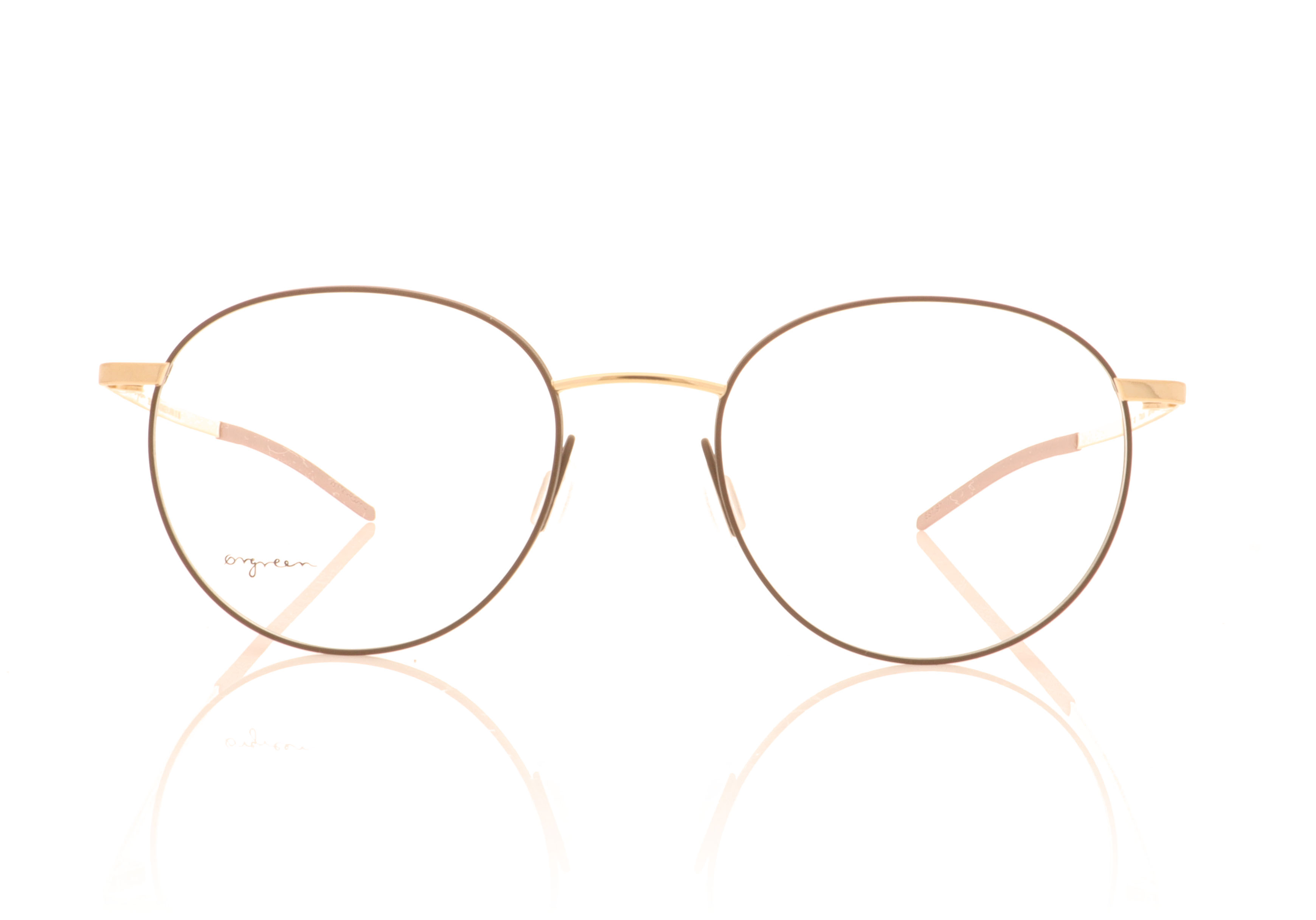 Ørgreen Western Matte Brown Shiny Gold 1128 Glasses