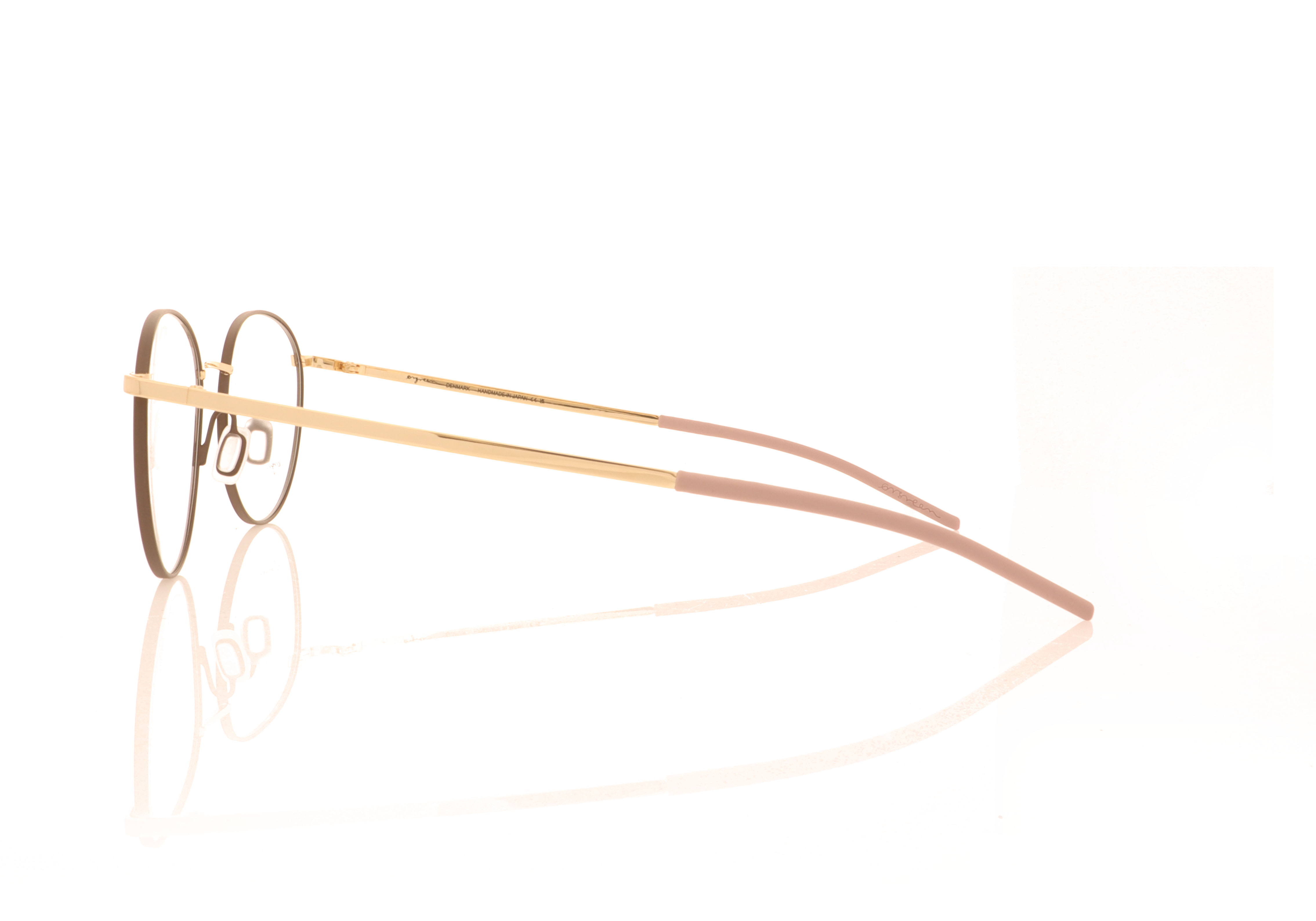 Ørgreen Western Matte Brown Shiny Gold 1128 Glasses