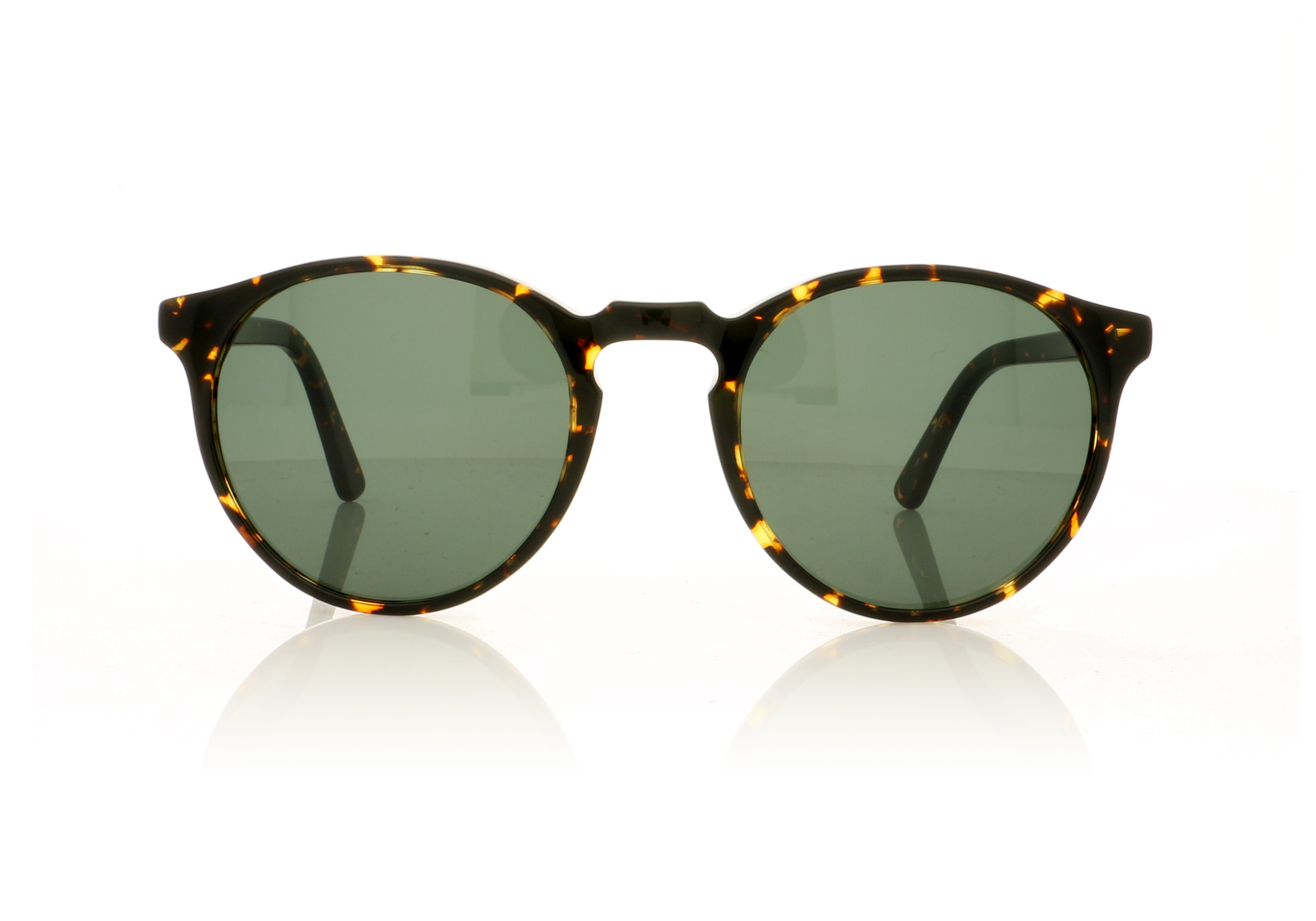 Pagani Dandy Dark Tortoise Shell/Green Lenses 724 Sunglasses