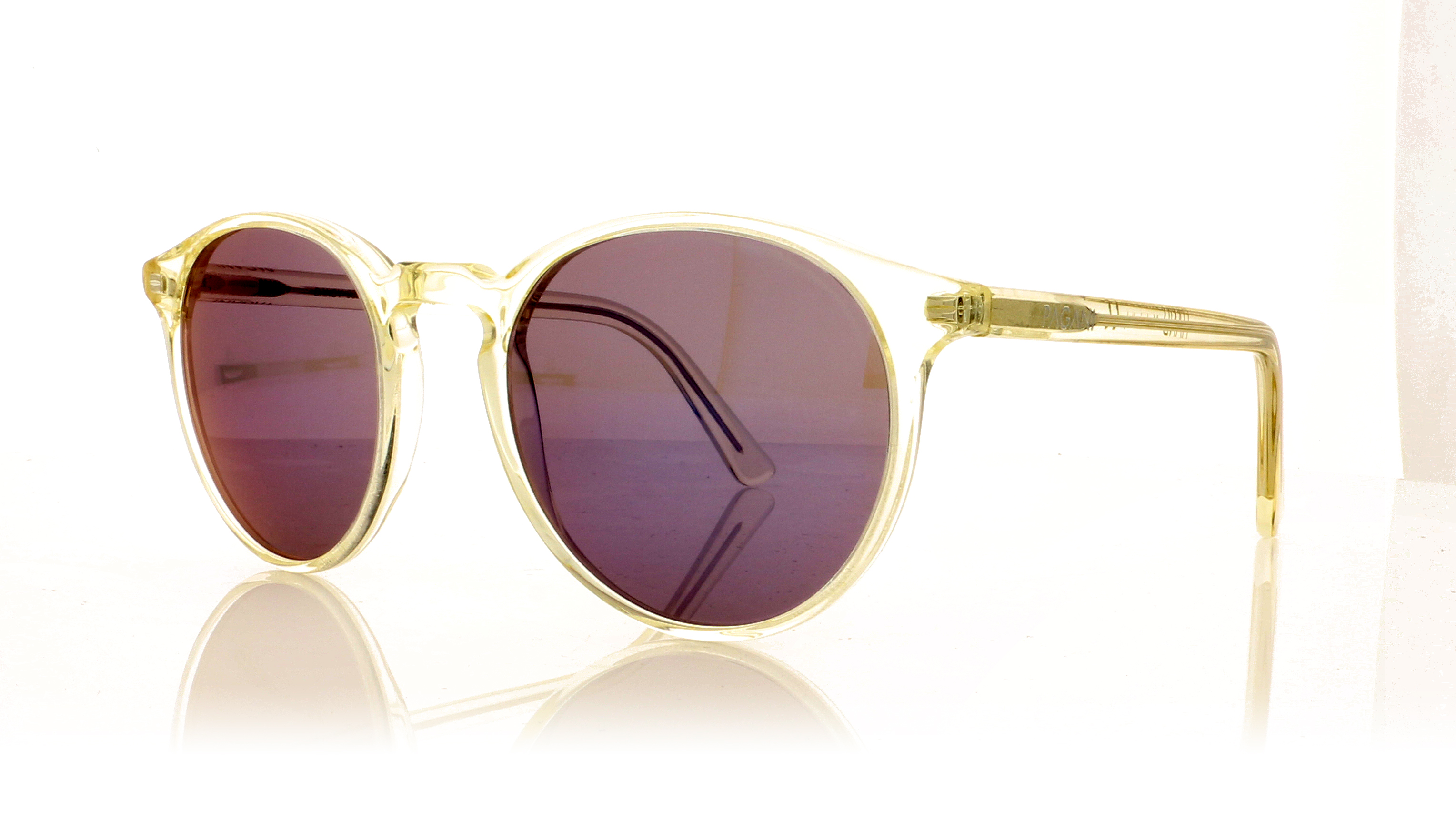 Pagani Dandy Transparent/Green Lenses 995 Sunglasses