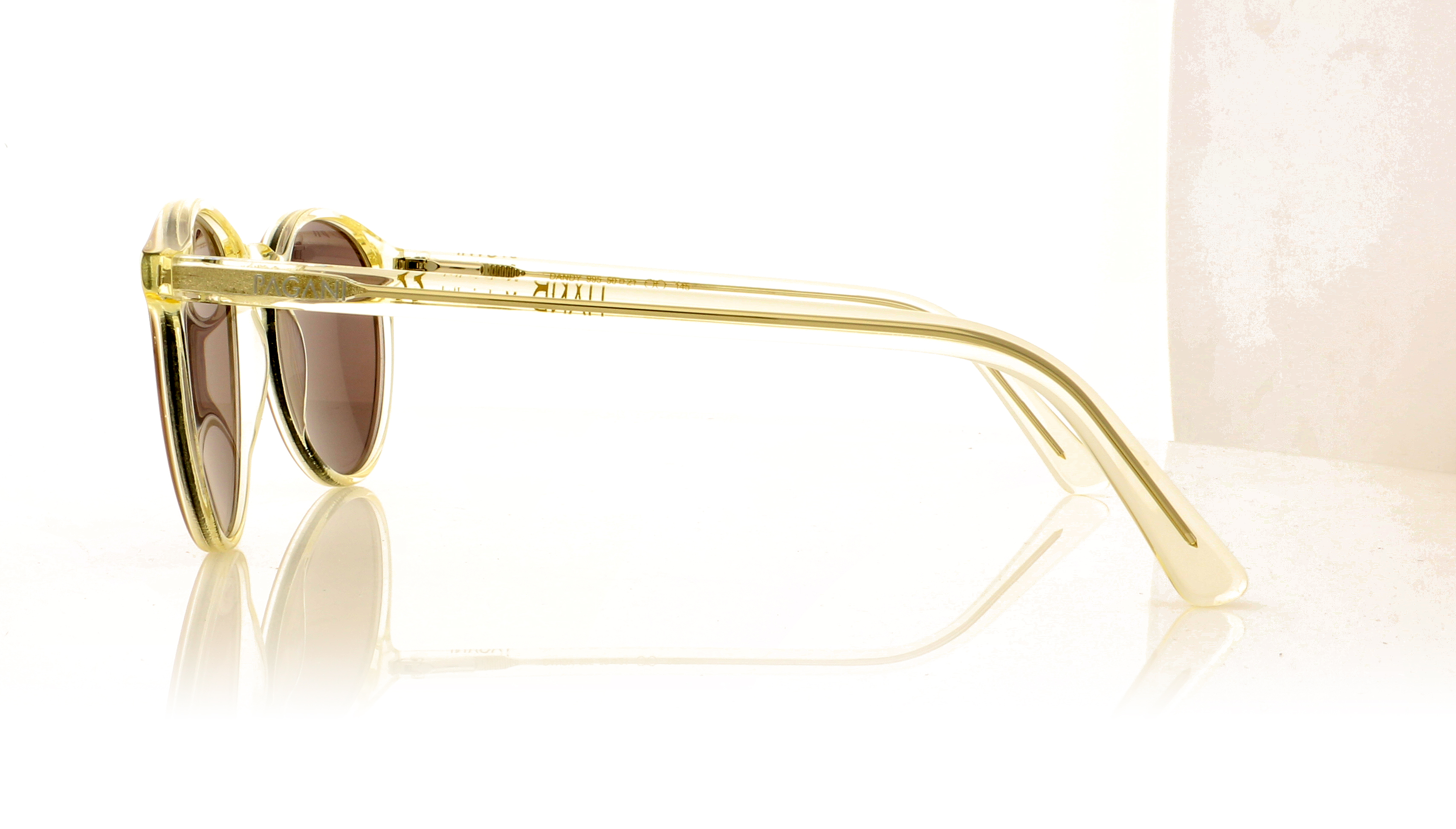 Pagani Dandy Transparent/Green Lenses 995 Sunglasses