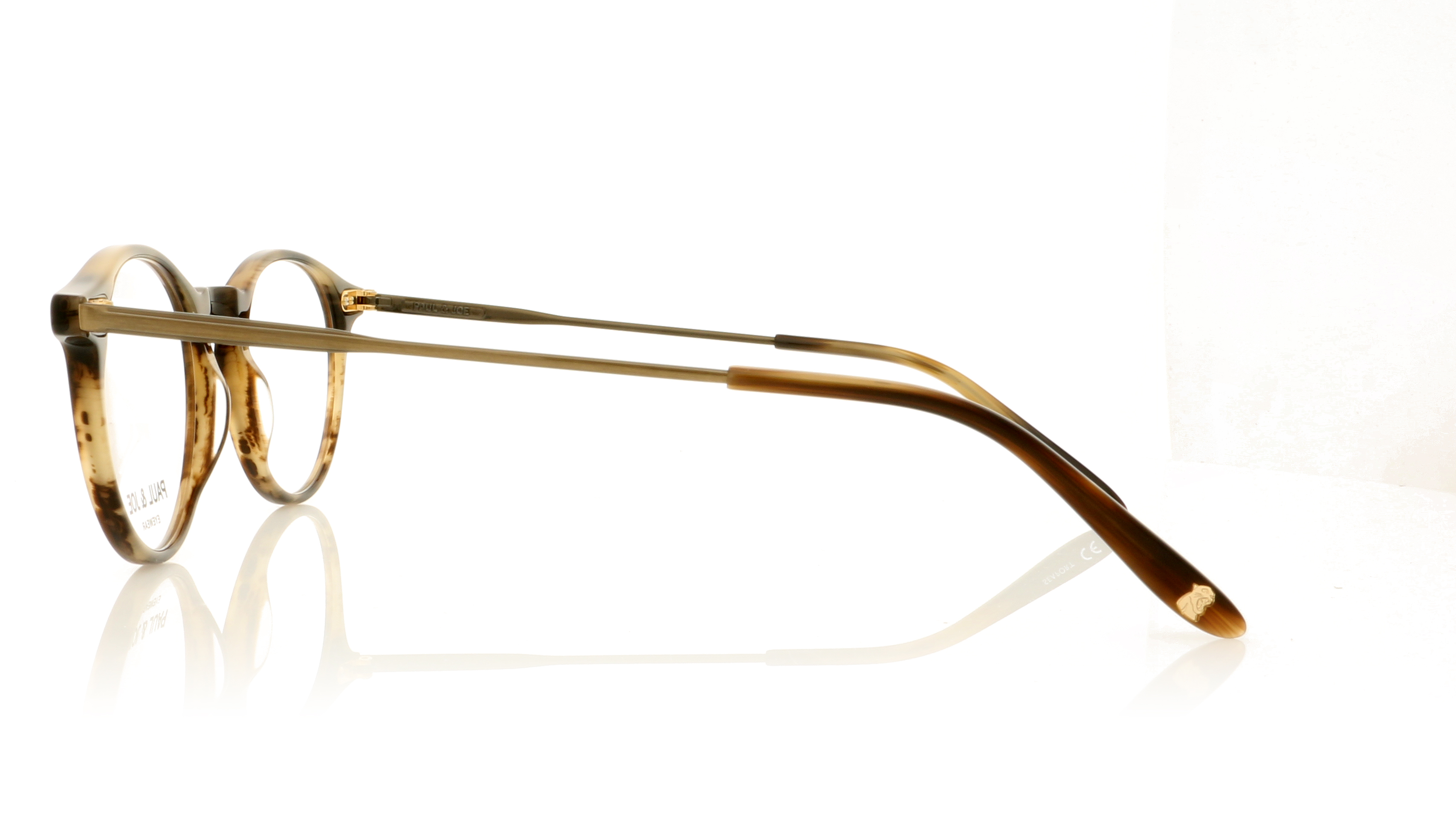 Paul & Joe Kaal 52 Crystal Honey Tortoise E445 Glasses