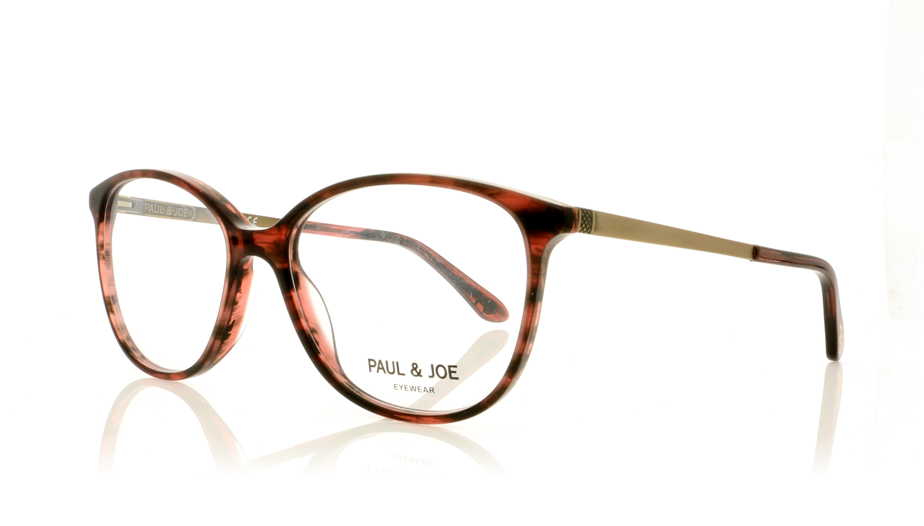 Paul & Joe Rosy 31 Crystal Burgundy E397 Glasses