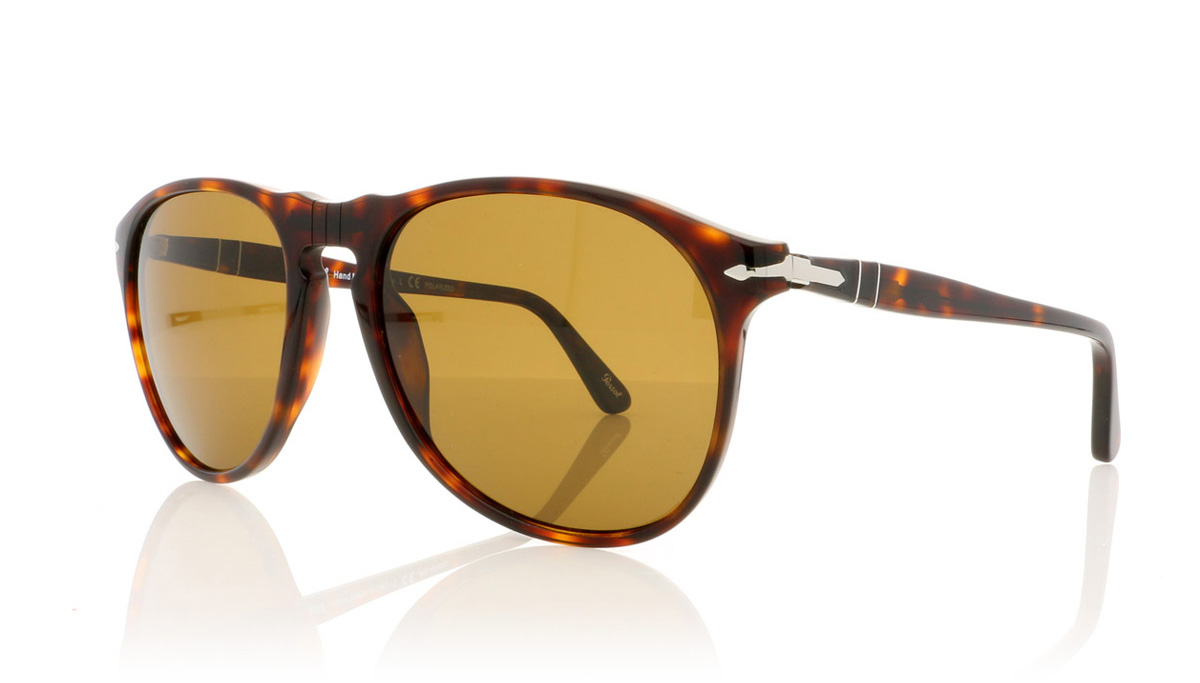Persol 0PO9649S Havana 24/57 Sunglasses
