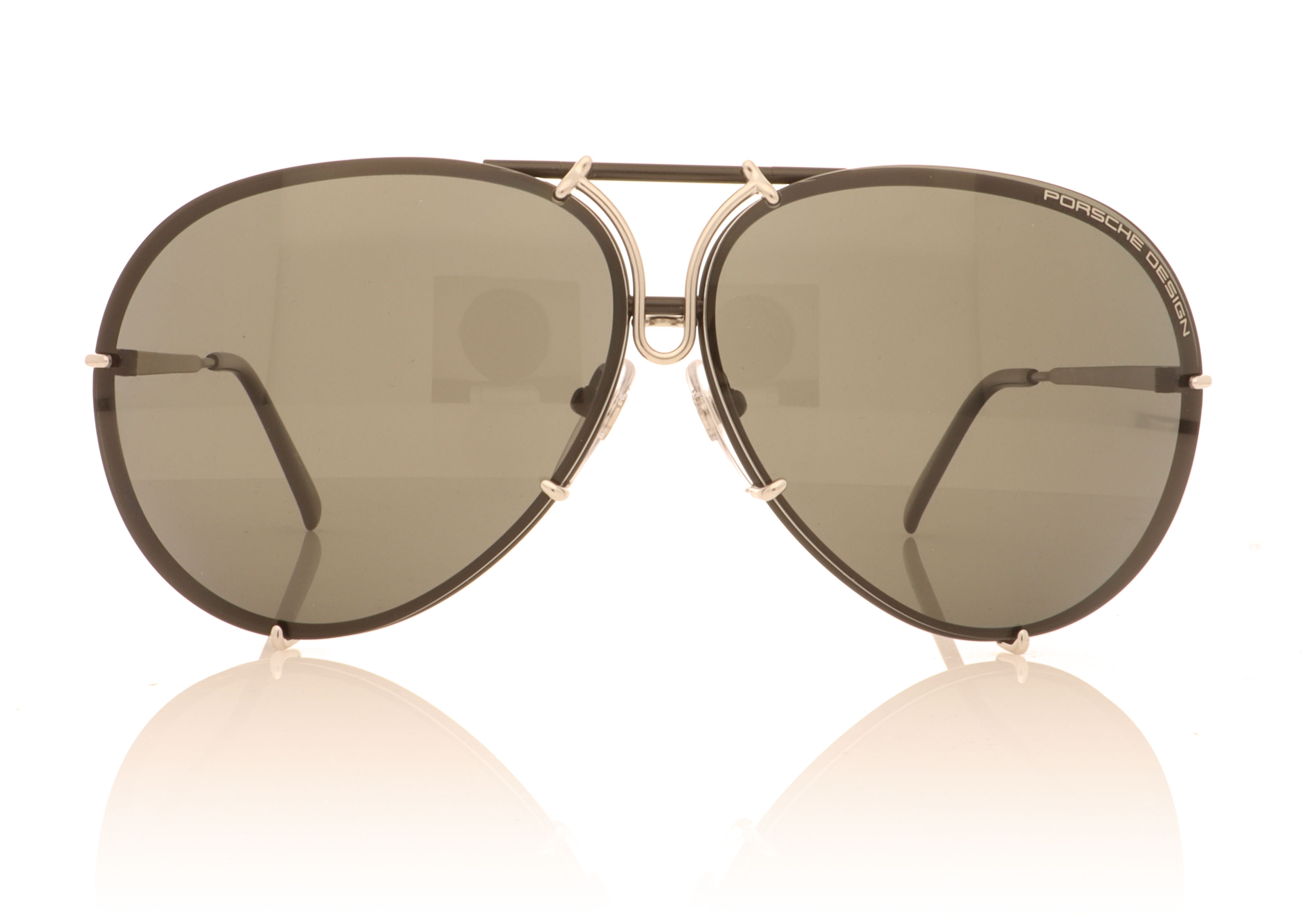 Porsche Design P 8478 Black/Silver J Sunglasses