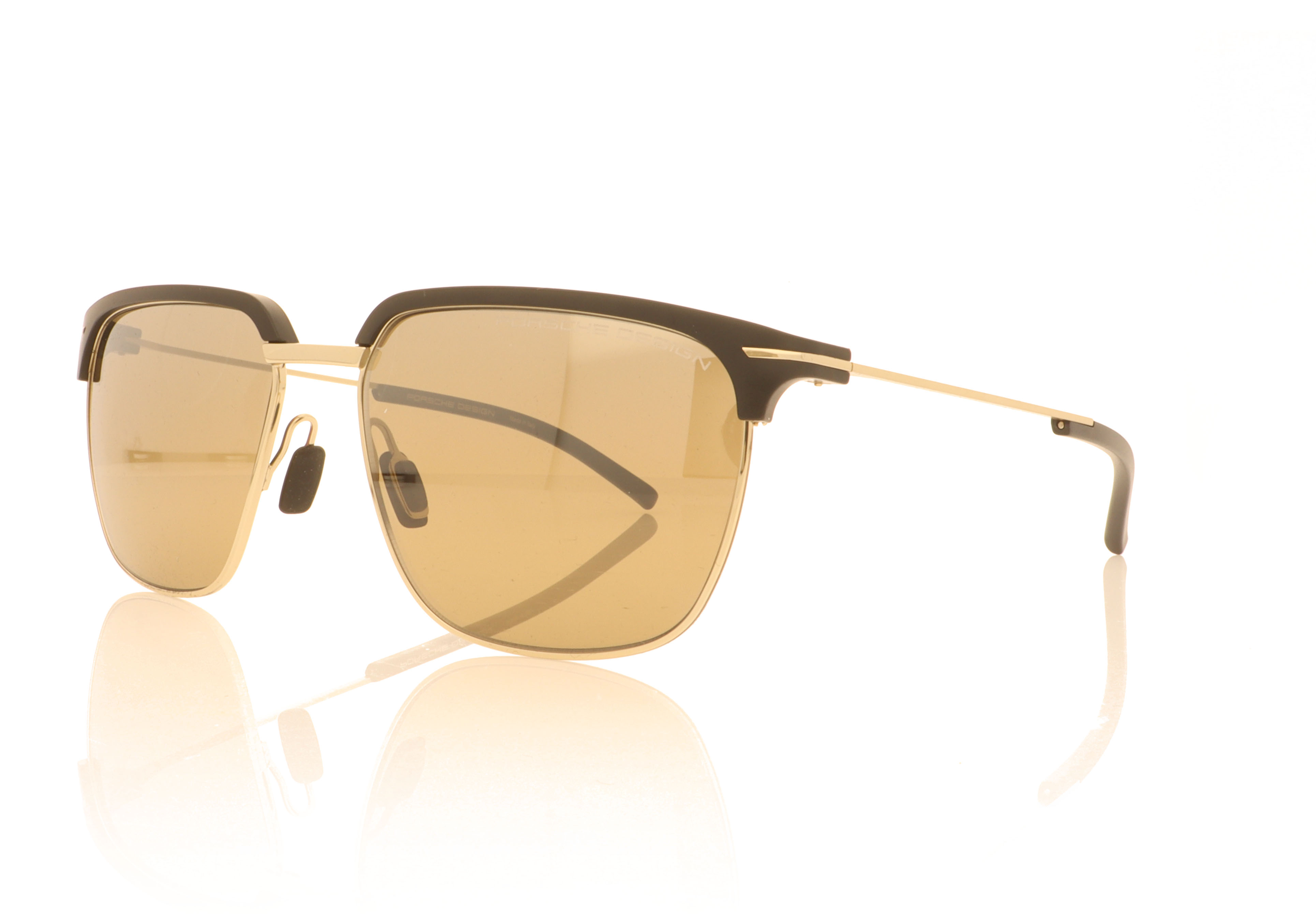 Porsche Design P8698 Black Gold V176 Sunglasses