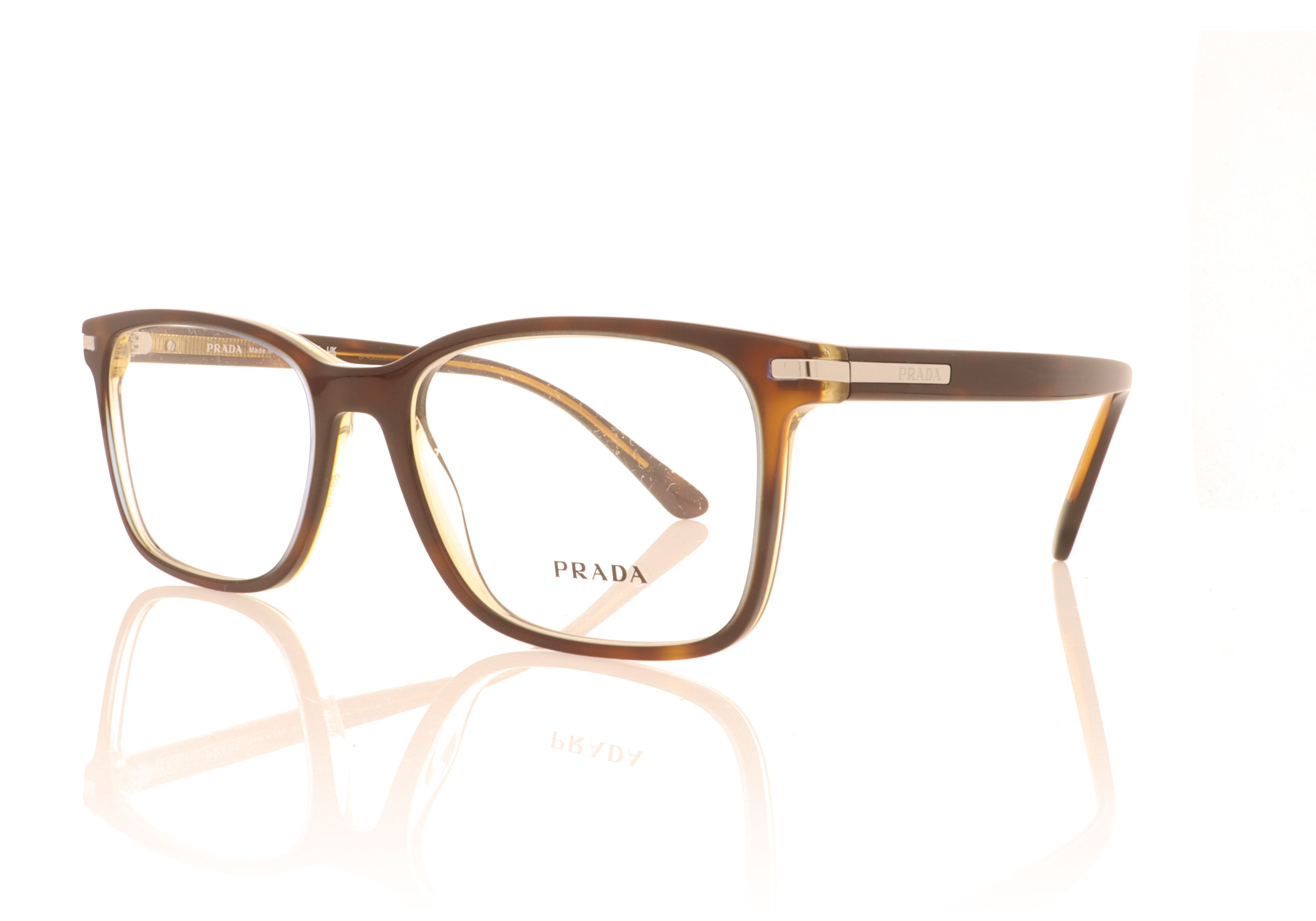 Prada PR 14WV Moro Turquoise Tortoise ZXH1O1 Glasses