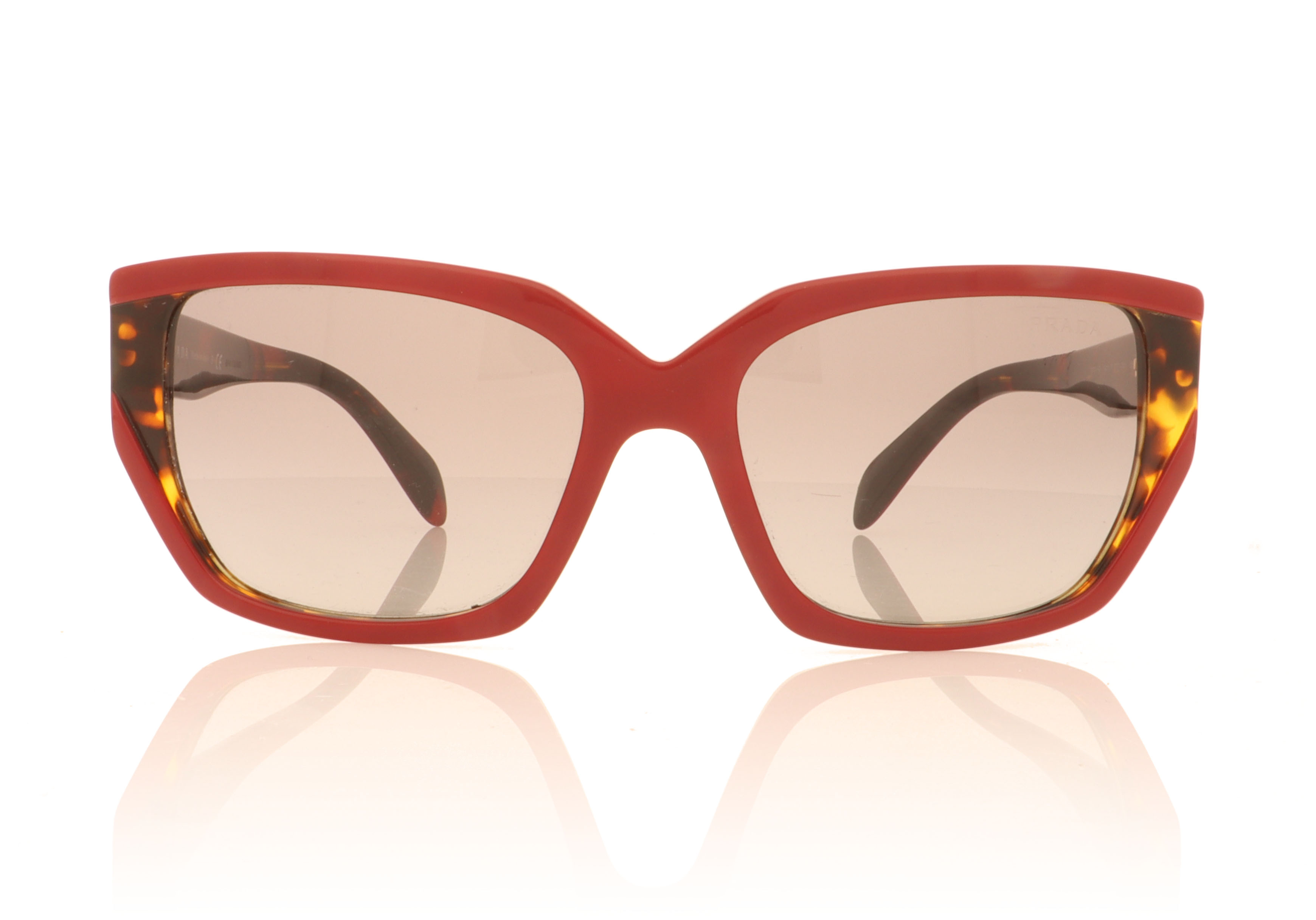 Prada 0PR 15XS Red 07C3M1 Sunglasses