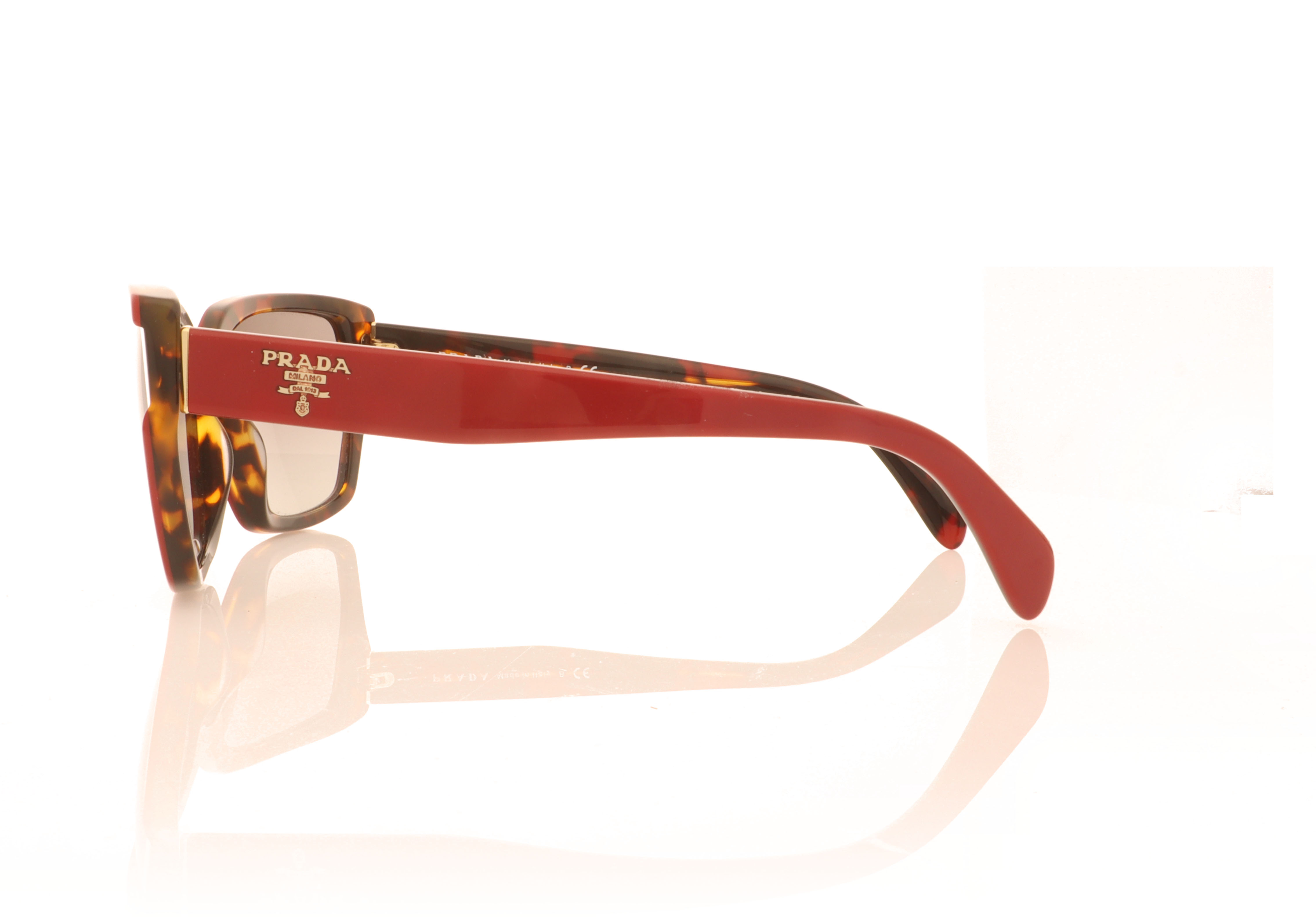 Prada 0PR 15XS Red 07C3M1 Sunglasses