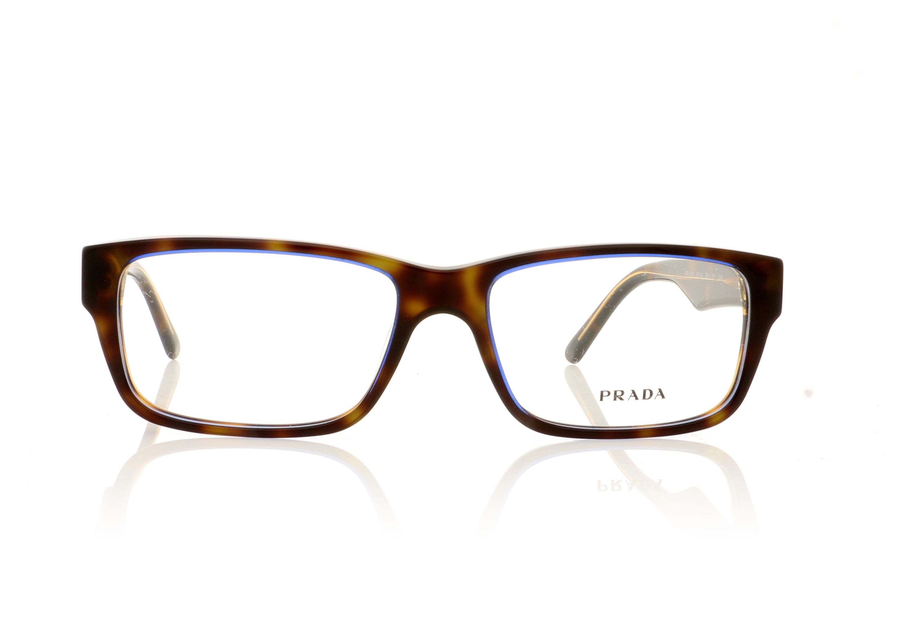 Prada HERITAGE PR 16MV Denim Tortoise ZXH1O1 Glasses