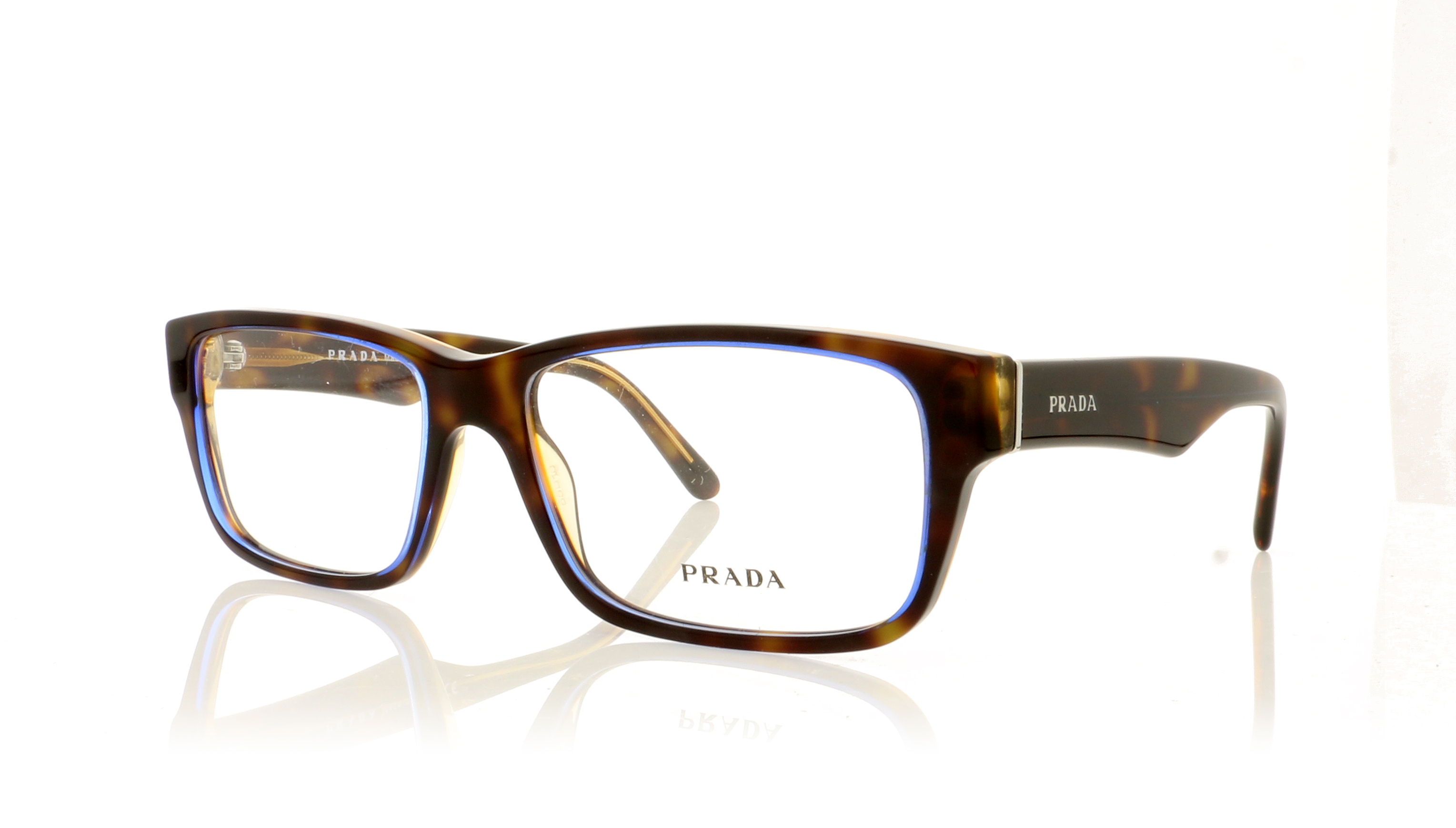 Prada HERITAGE PR 16MV Denim Tortoise ZXH1O1 Glasses