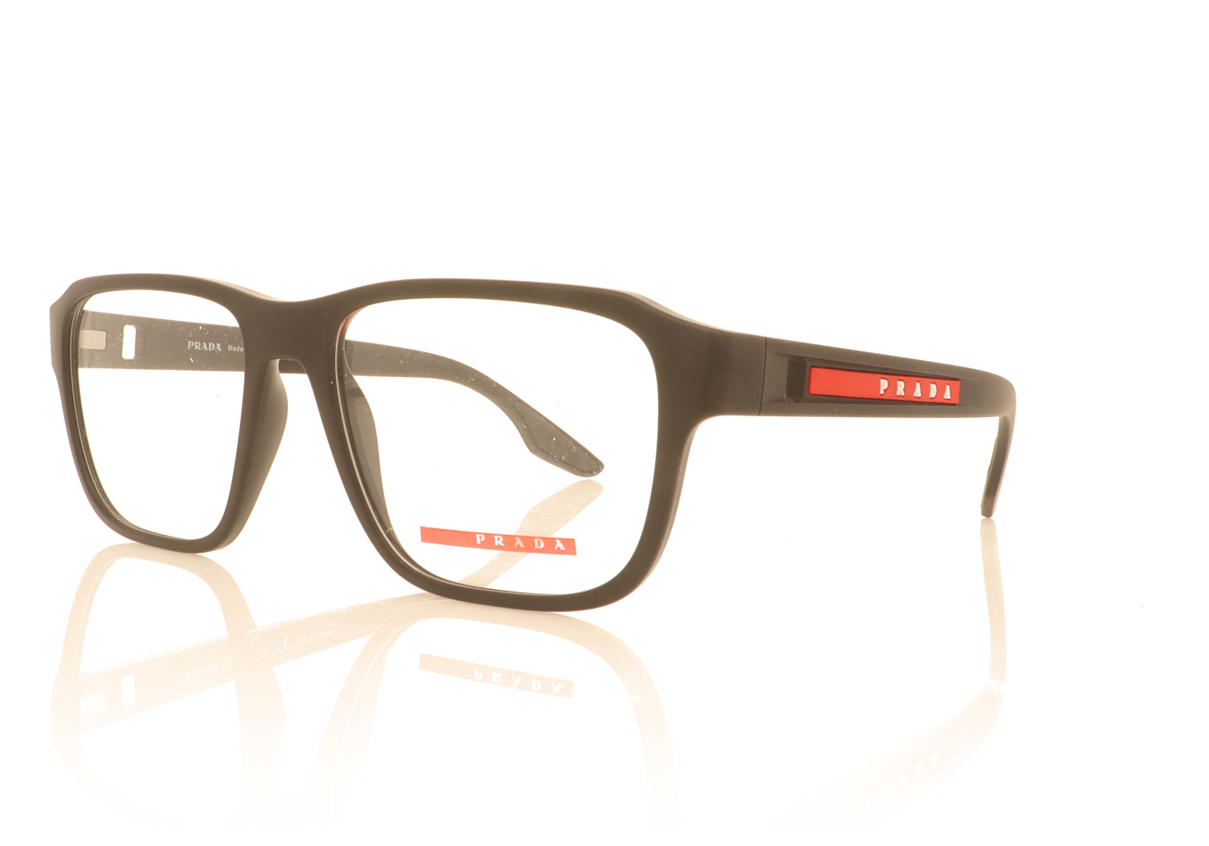 Prada Linea Rossa PS 04NV Rubber Black DG01O1 Glasses