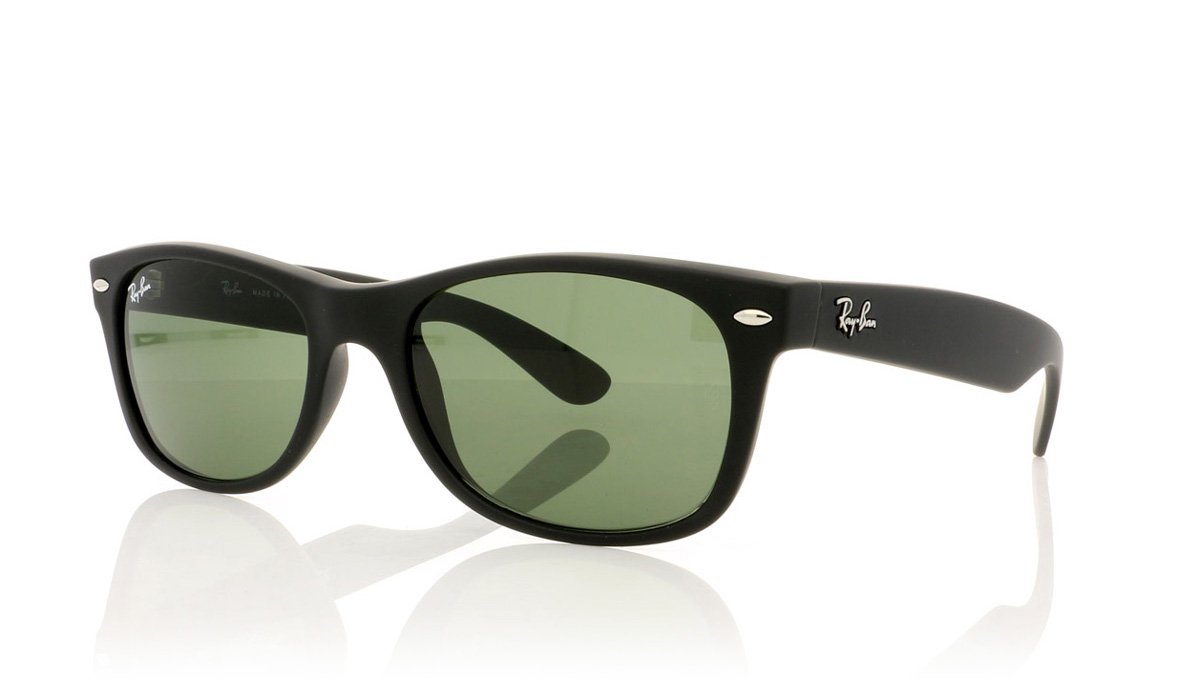 Ray-Ban NEW WAYFARER RB2132 Matte Black 622 Sunglasses