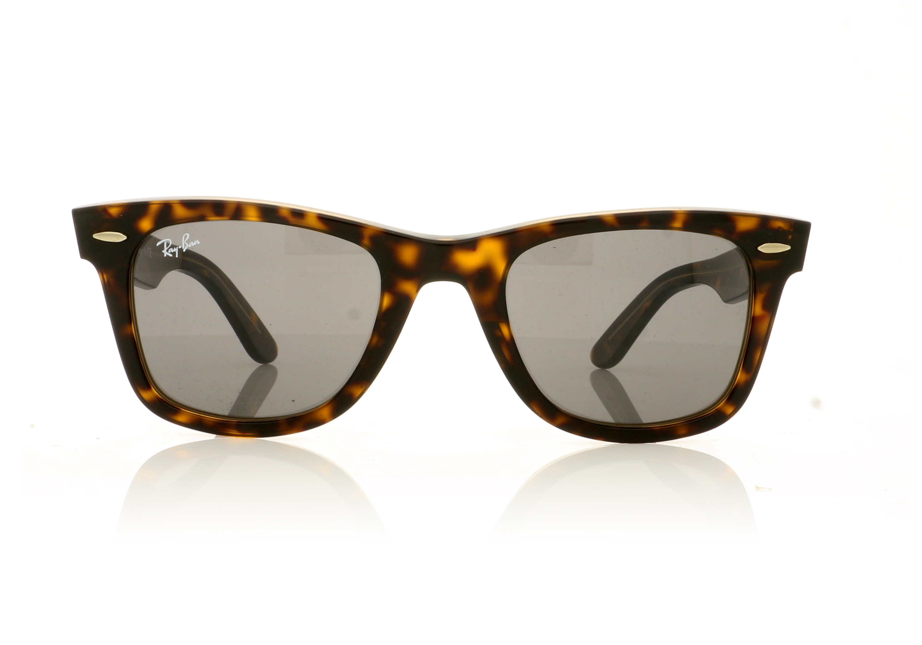 Ray-Ban WAYFARER RB2140 Havana On Transparent Brown 1292B1 Sunglasses