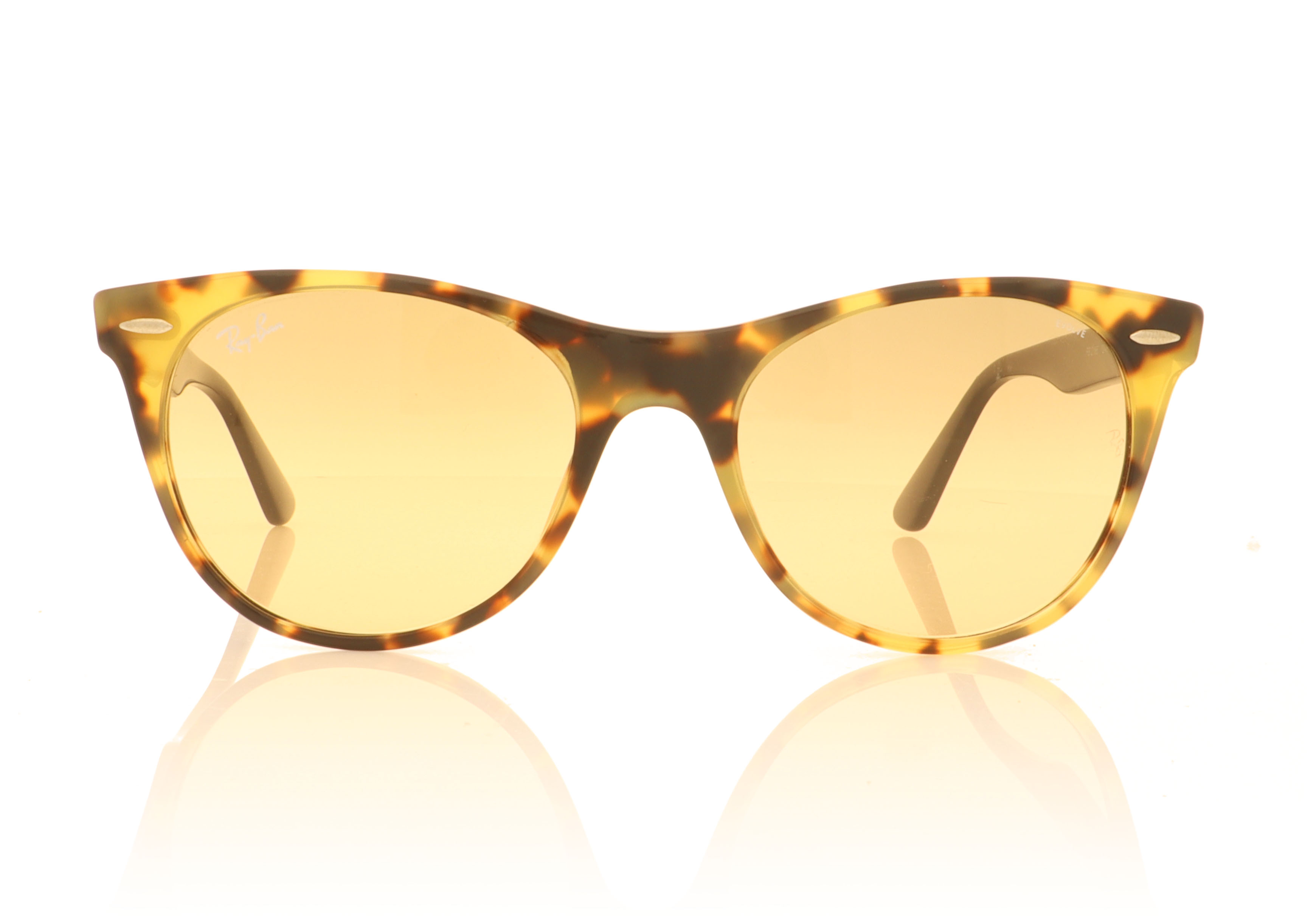 Ray-Ban Wayfarer Ii 0RB2185 Yellow Havana 1248AC Sunglasses