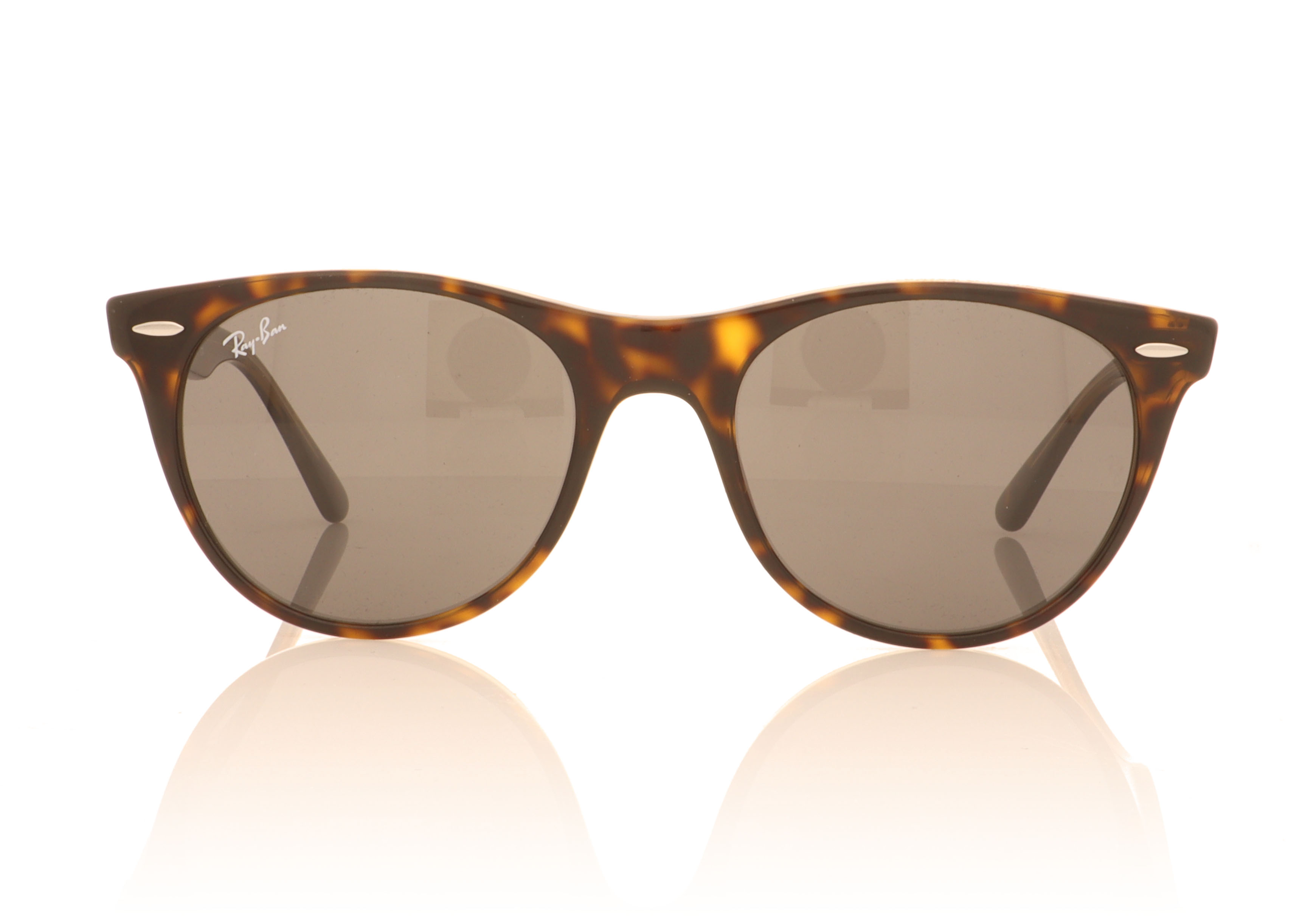 Ray-Ban Wayfarer Ii 0RB2185 Havana On Trasparent Light Bro 1292B1 Sunglasses